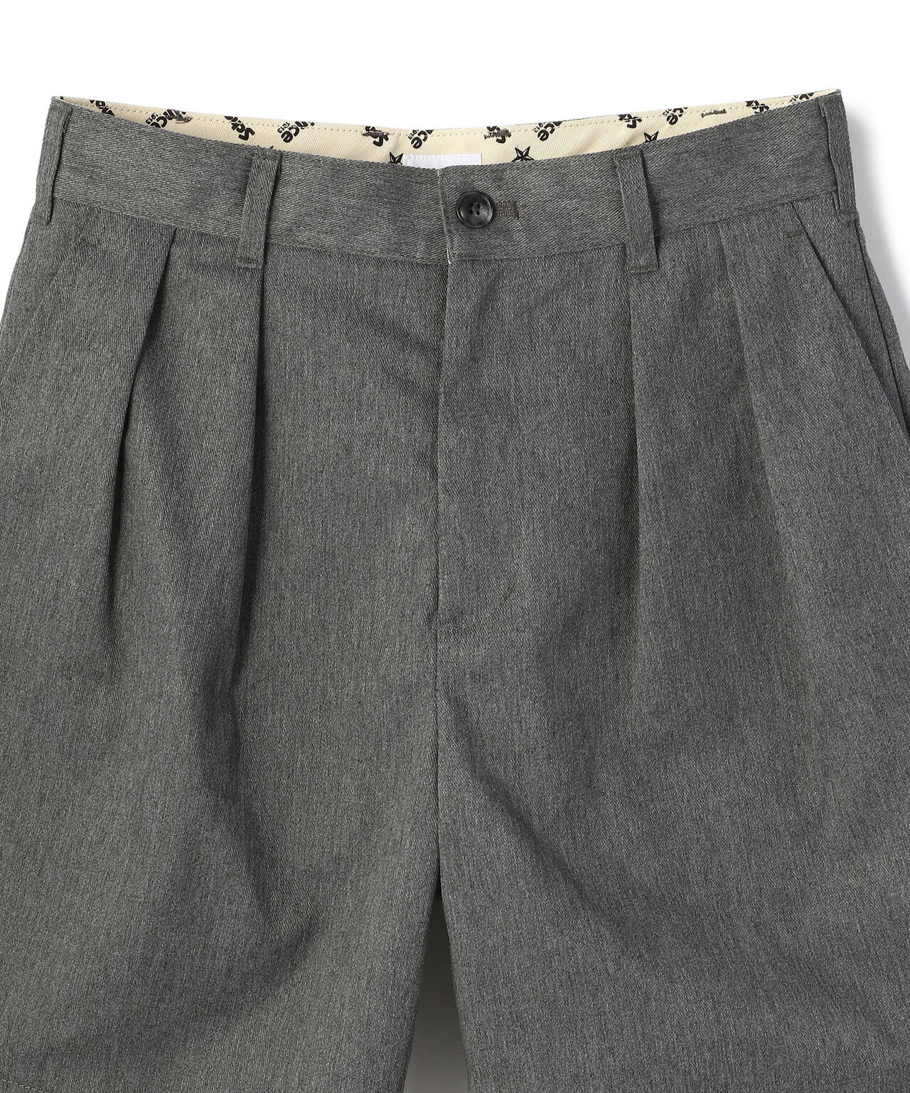 DOUBLE PLEATED T/C SHORTS/ダブルプリーツ T/C ショーツ