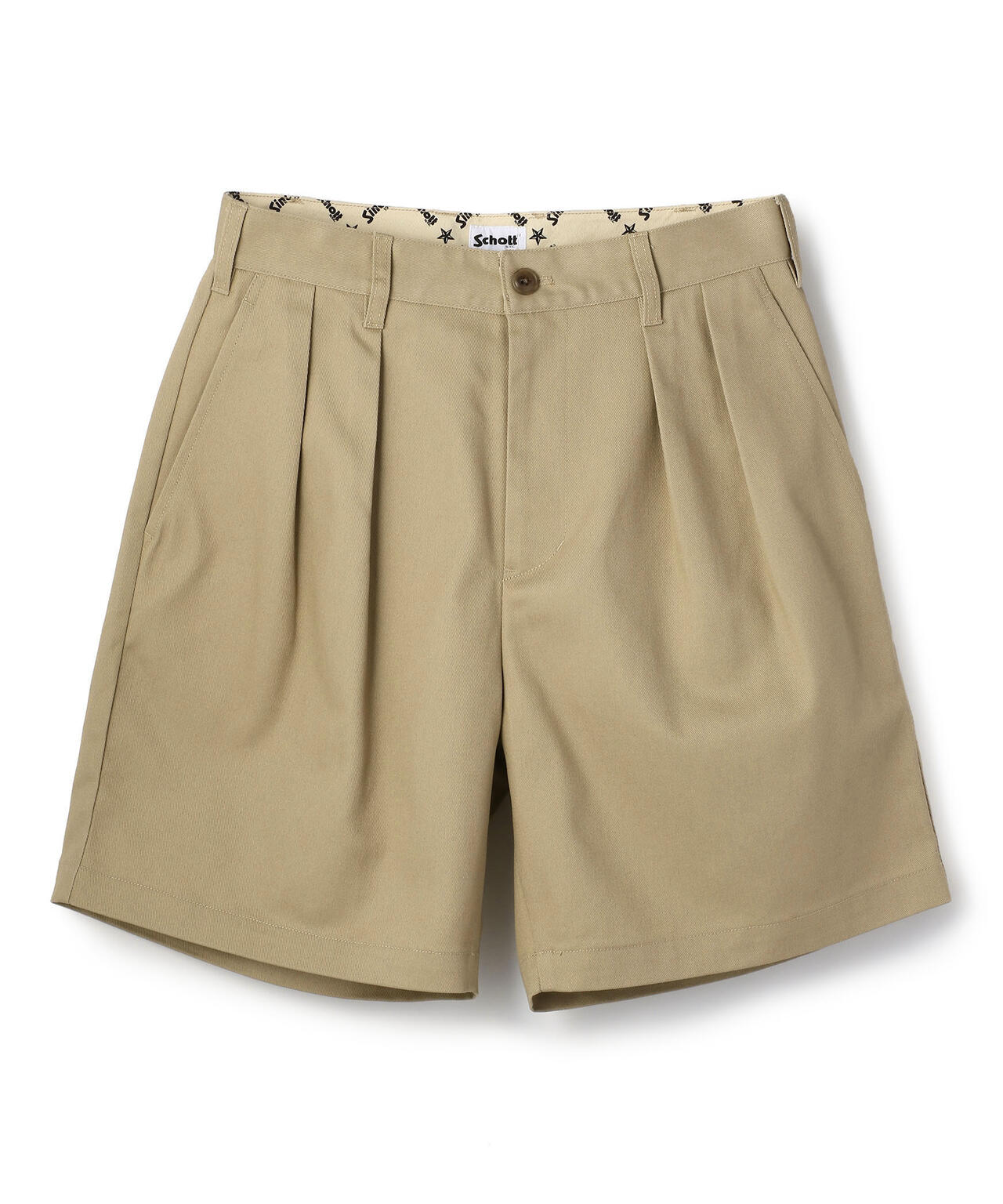 DOUBLE PLEATED T/C SHORTS/ダブルプリーツ T/C ショーツ