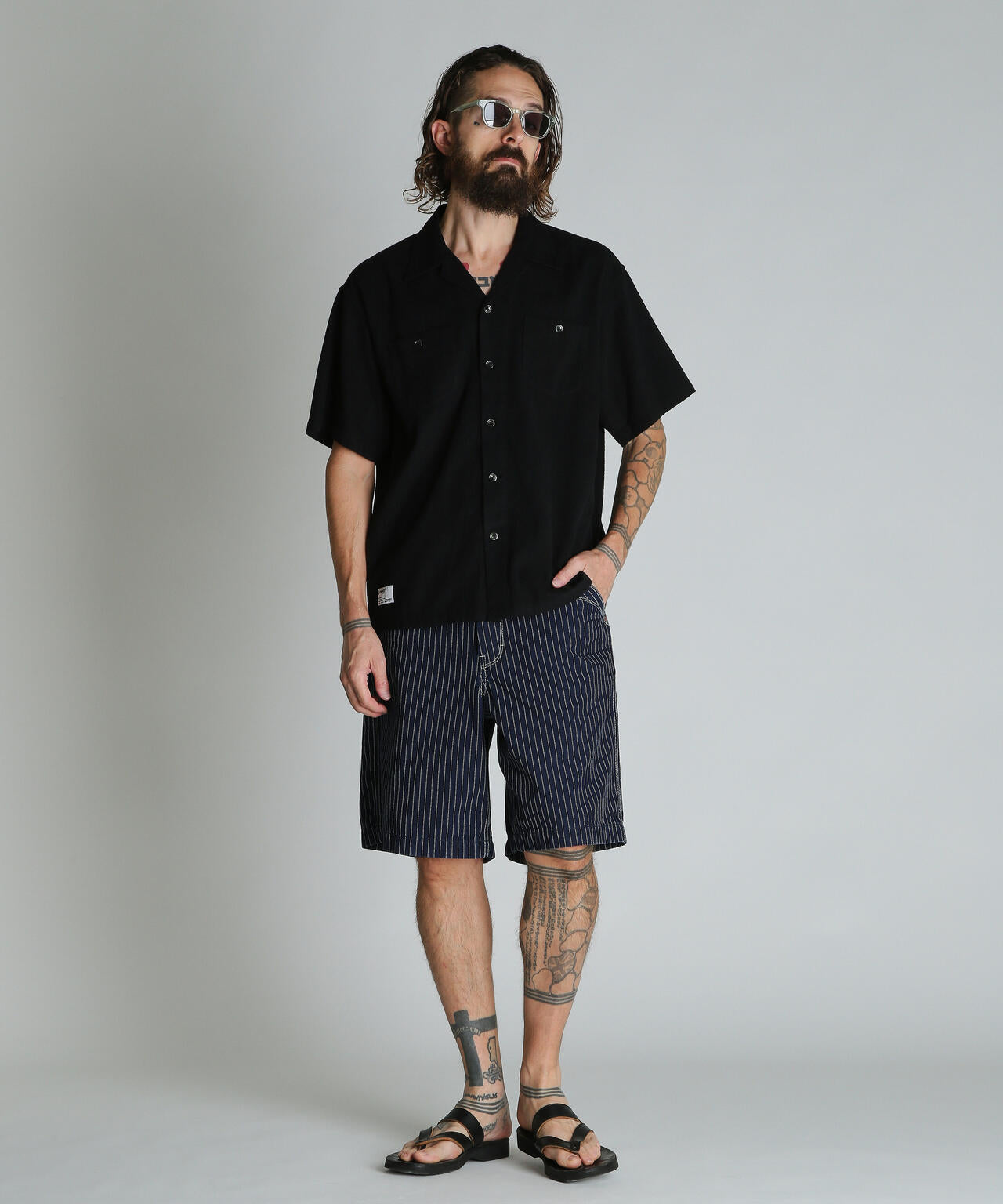 OLD HICKORY DENIM SHORTS/オールドヒッコリー デニムショーツ