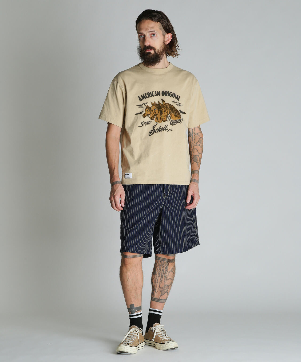 OLD HICKORY DENIM SHORTS/オールドヒッコリー デニムショーツ