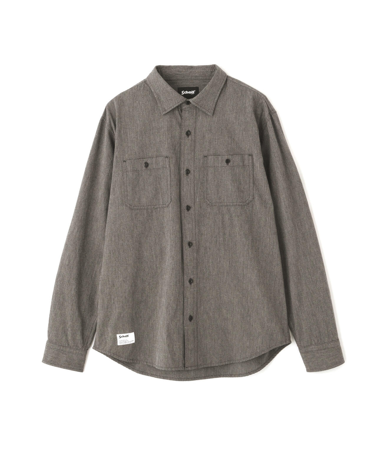 COTTON COVERT LS SHIRT/コットン コバート ロングスリーブシャツ