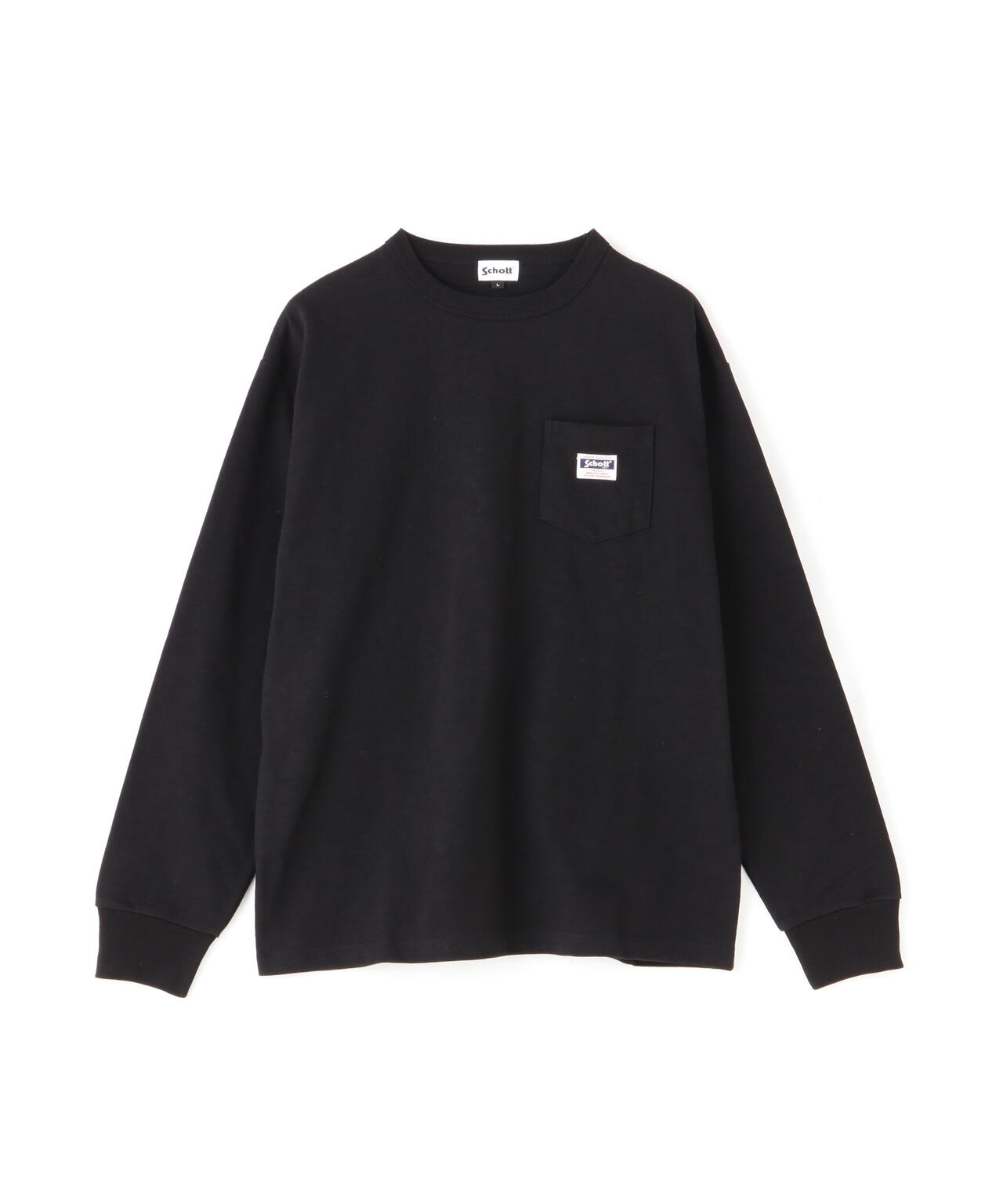 LS WORK LABEL POCKET/ワークラベル ポケット ロングスリーブ Tシャツ