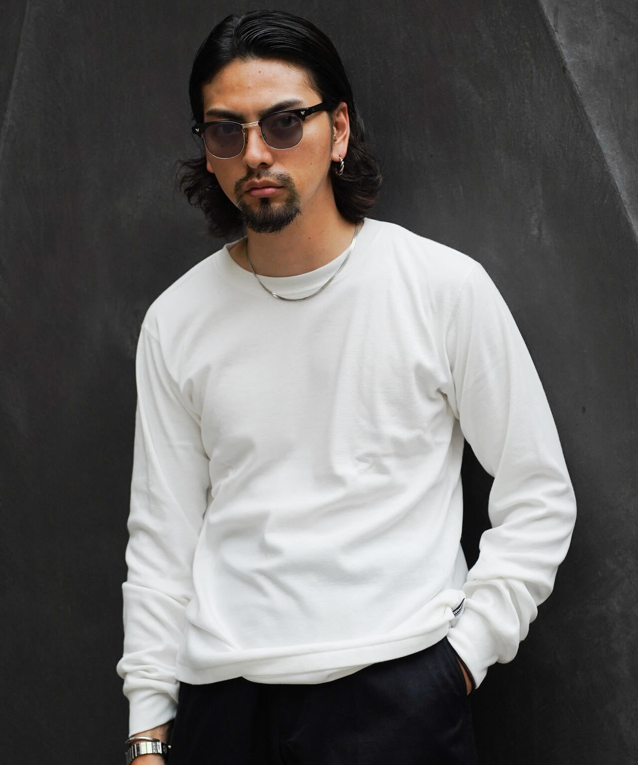 2PACK LS T-SHIRT/2パック ロンT