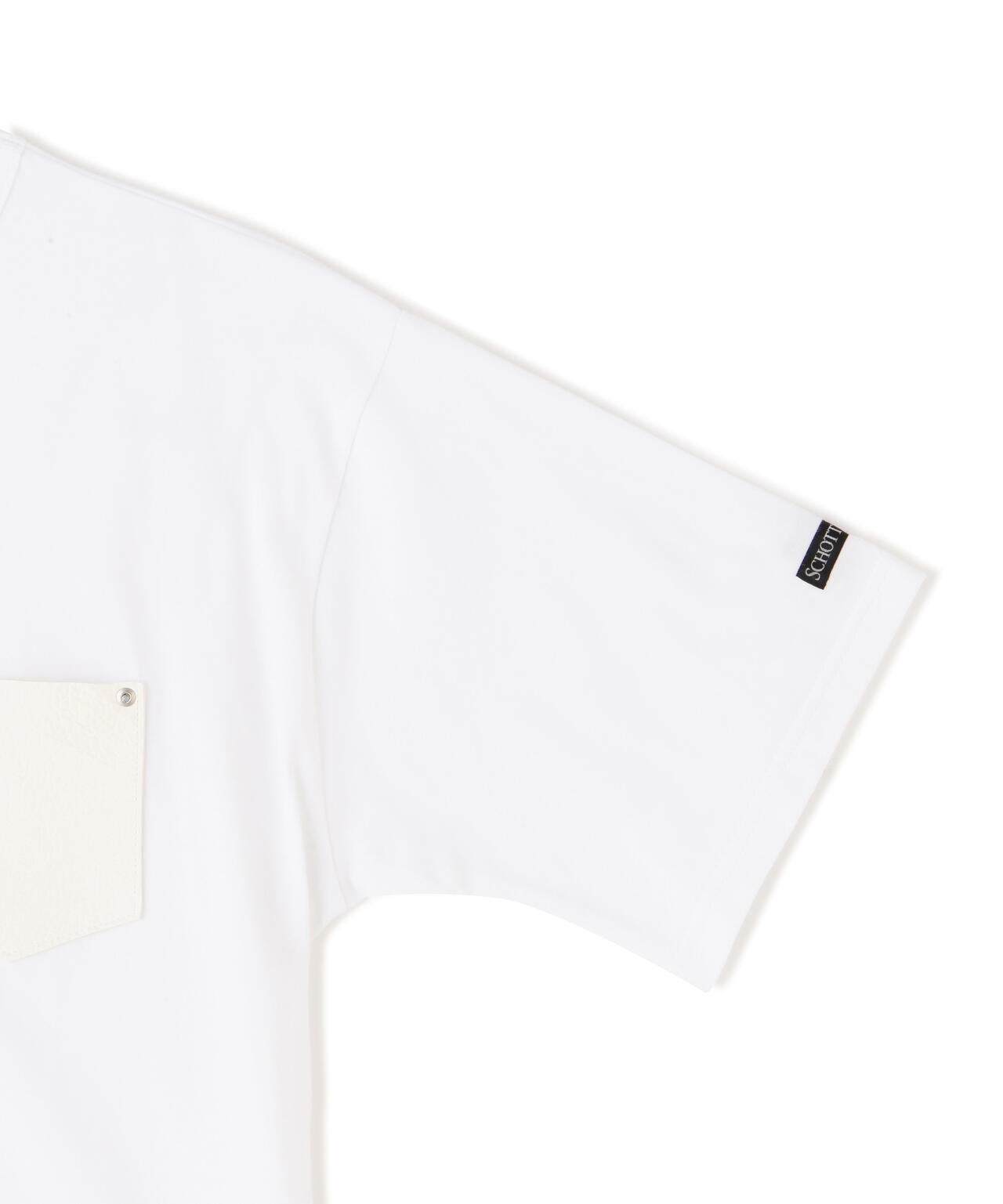 ONESTAR LEATHER POCKET T-SHIRT/ワンスターレザーポケット Tシャツ