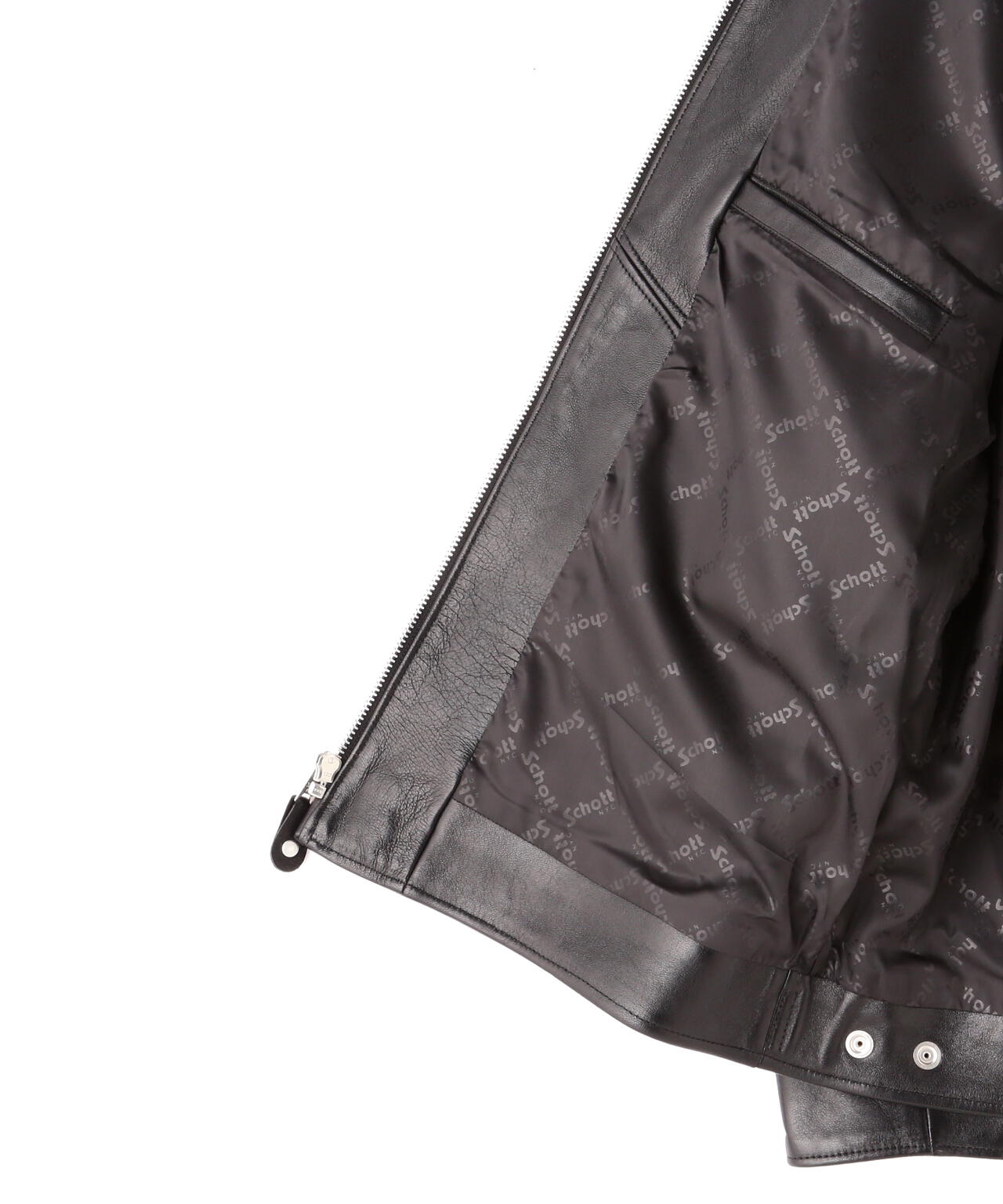 LEATHER TRACKER JACKET/レザートラッカージャケット