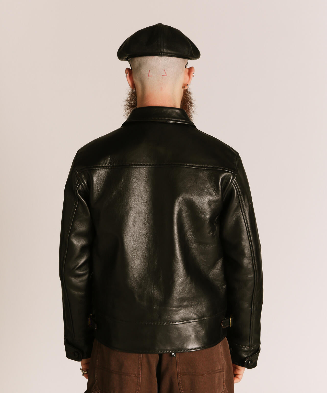 230US COSSACK JACKET/レザー コサックジャケット