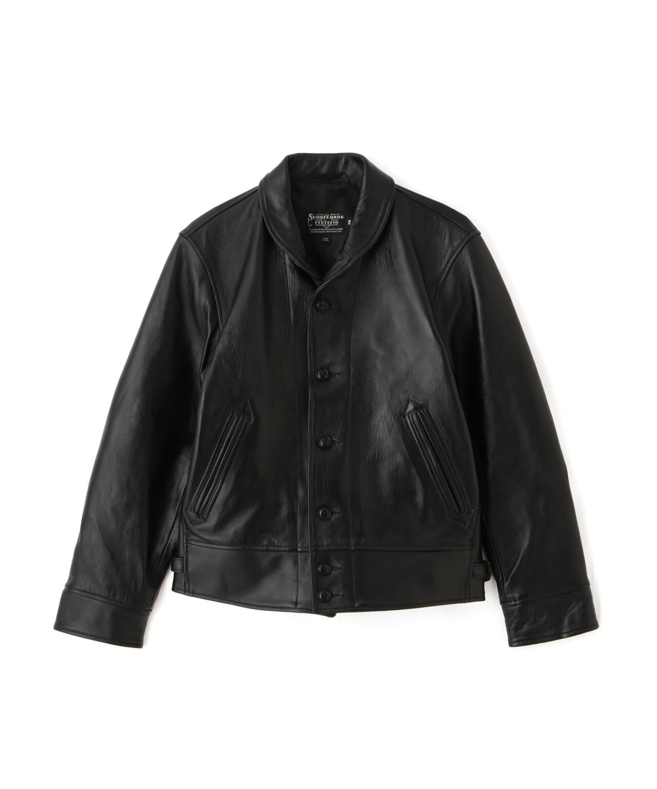 230US COSSACK JACKET/レザー コサックジャケット