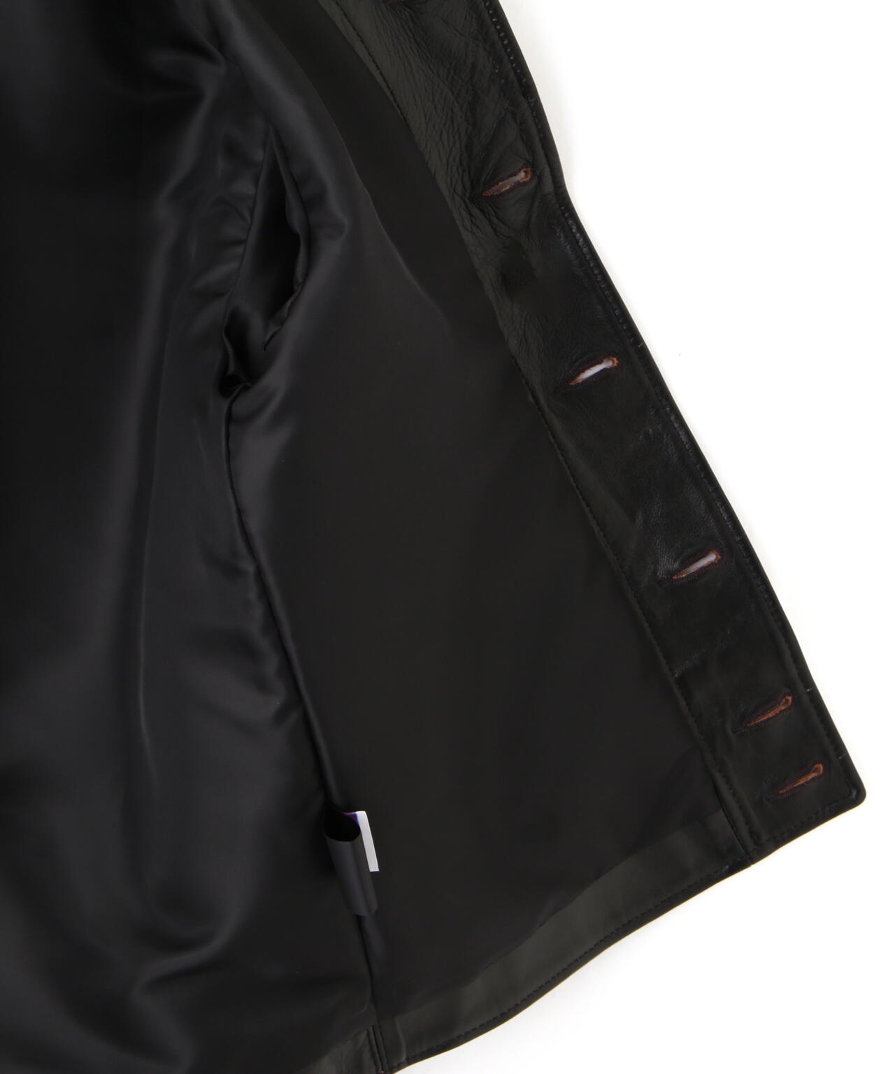 230US COSSACK JACKET/レザー コサックジャケット