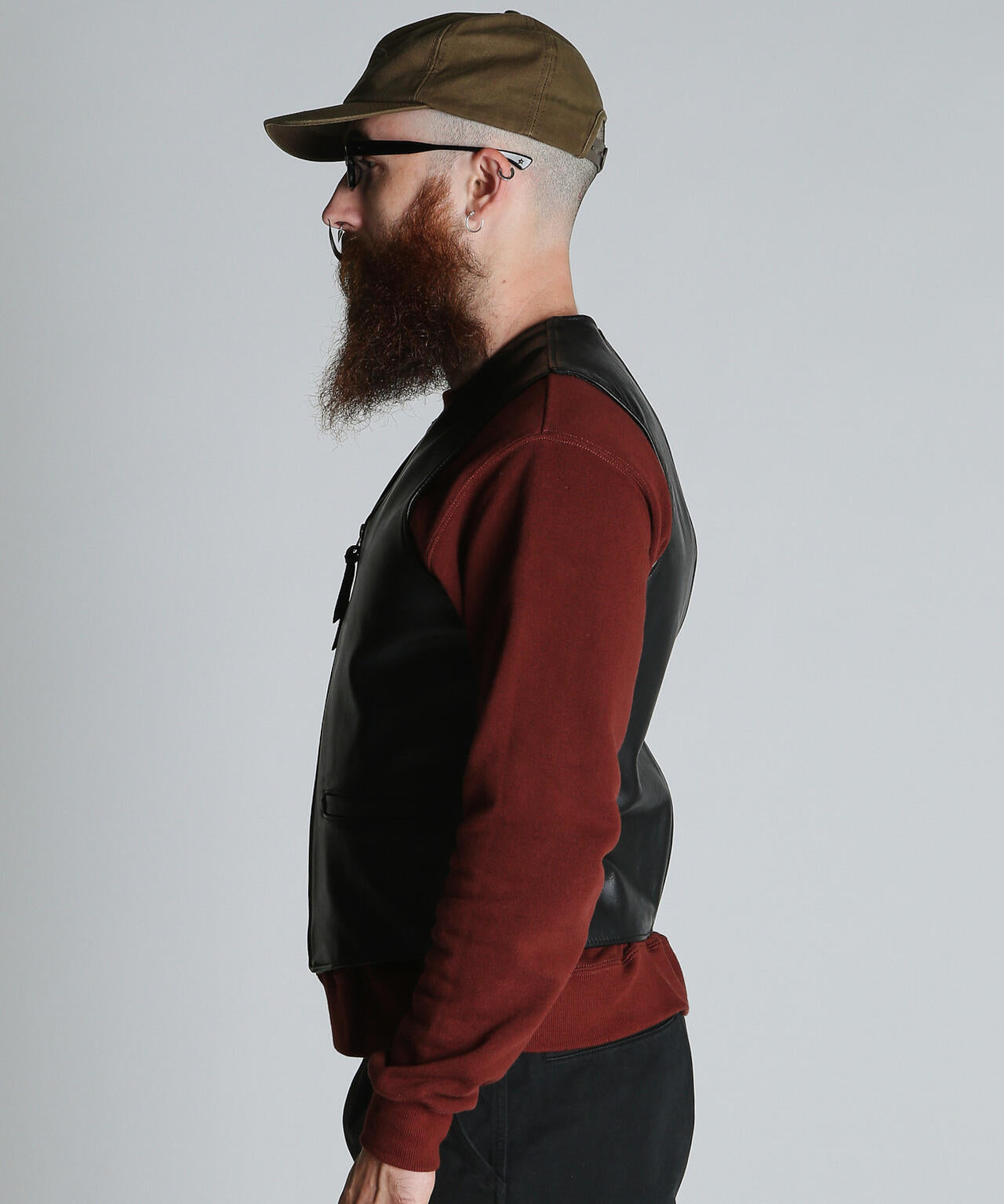 193V LEATHER VEST/レザーベスト