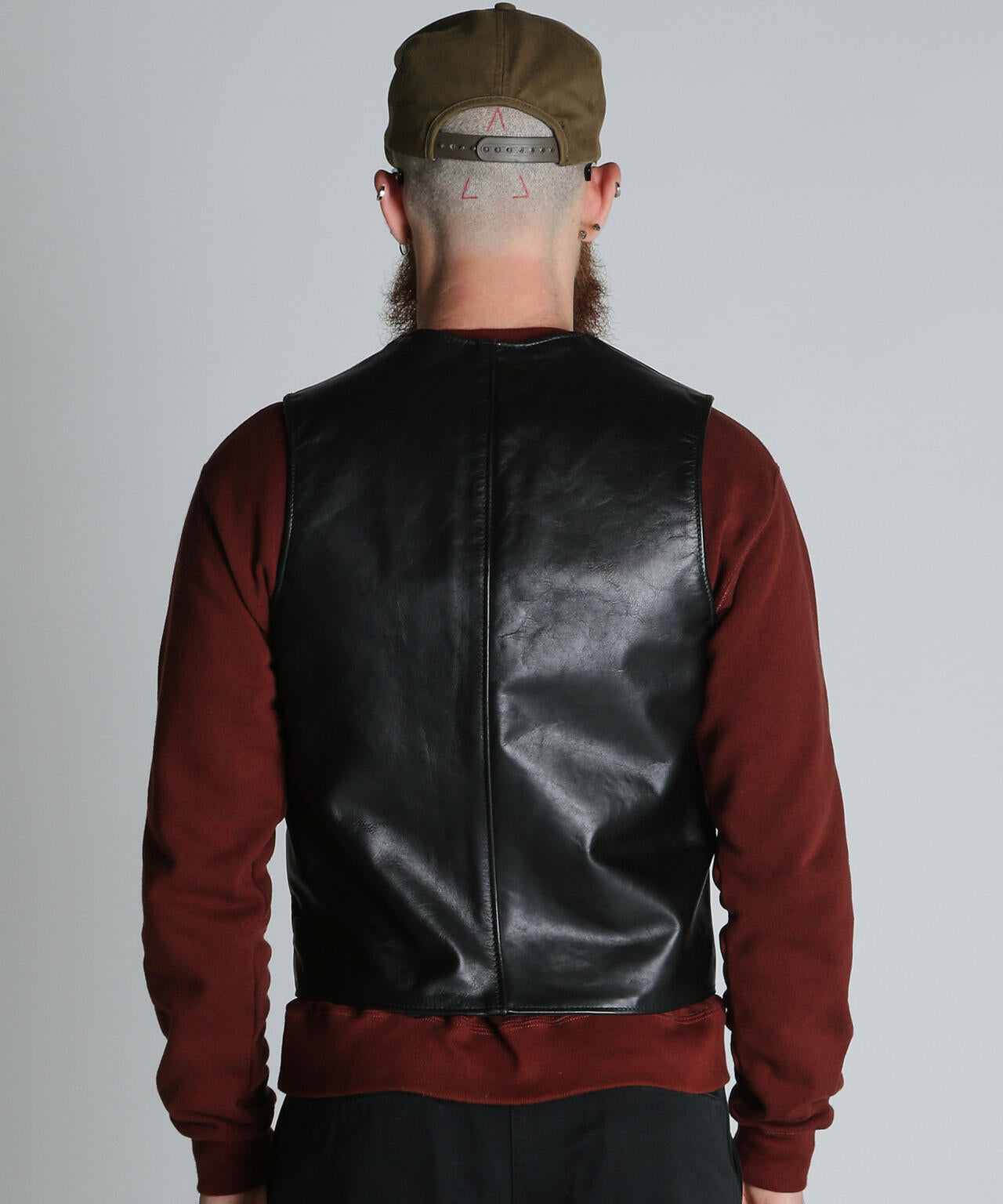 193V LEATHER VEST/レザーベスト