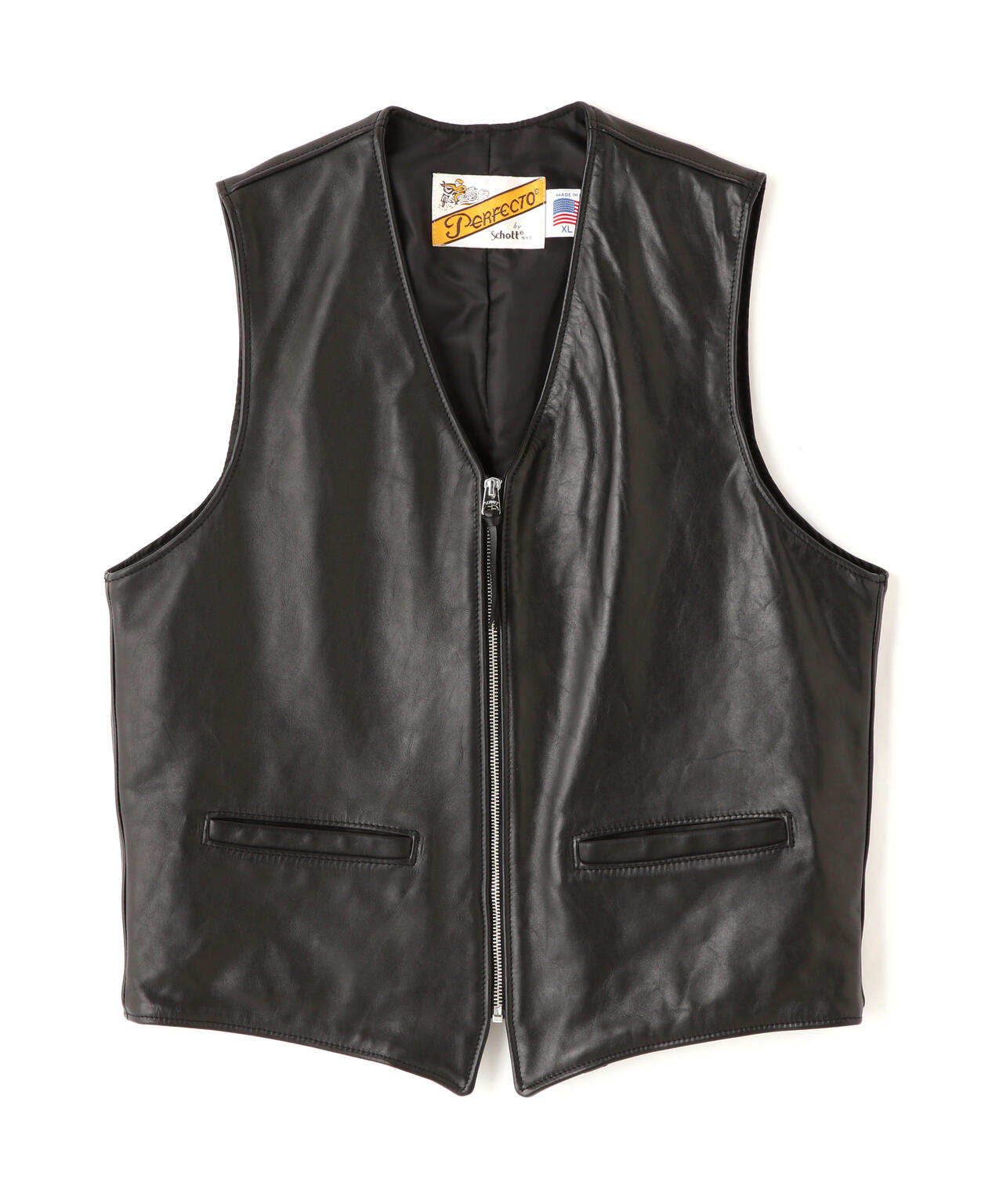 193V LEATHER VEST/レザーベスト