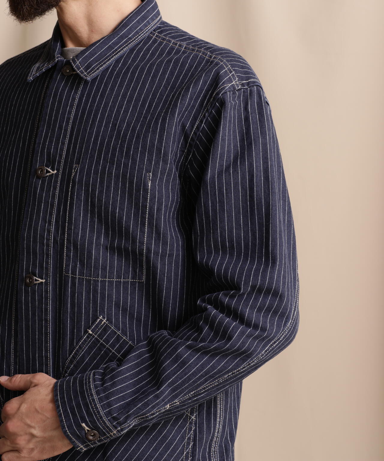 OLD HICKORY DENIM JACKET/オールドヒッコリーデニムジャケット