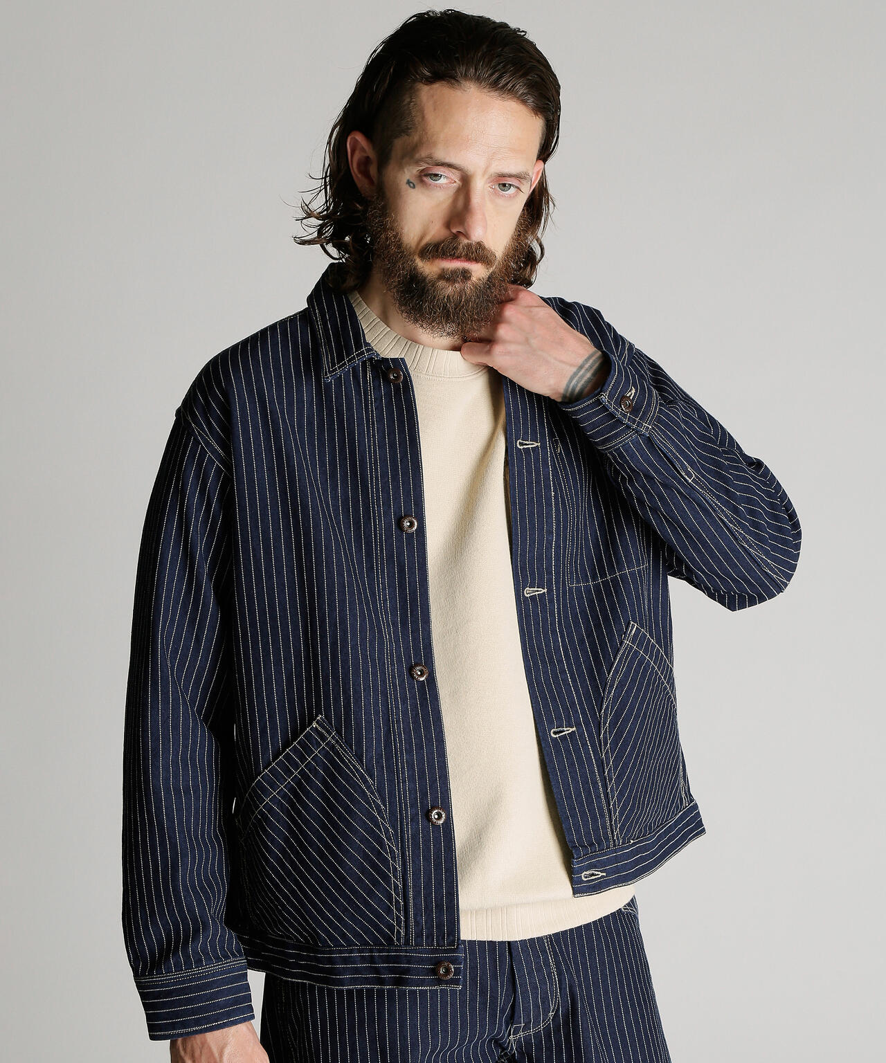 OLD HICKORY DENIM JACKET/オールドヒッコリーデニムジャケット