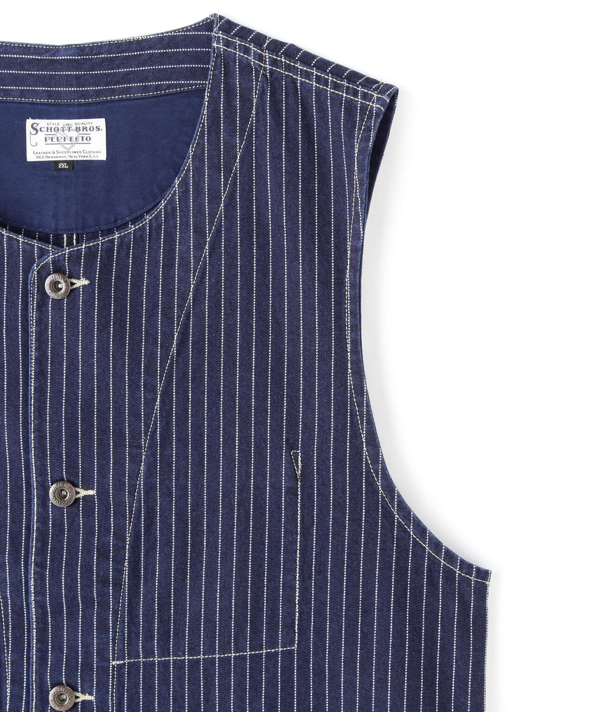 OLD HICKORY DENIM VEST/オールドヒッコリーデニムベスト