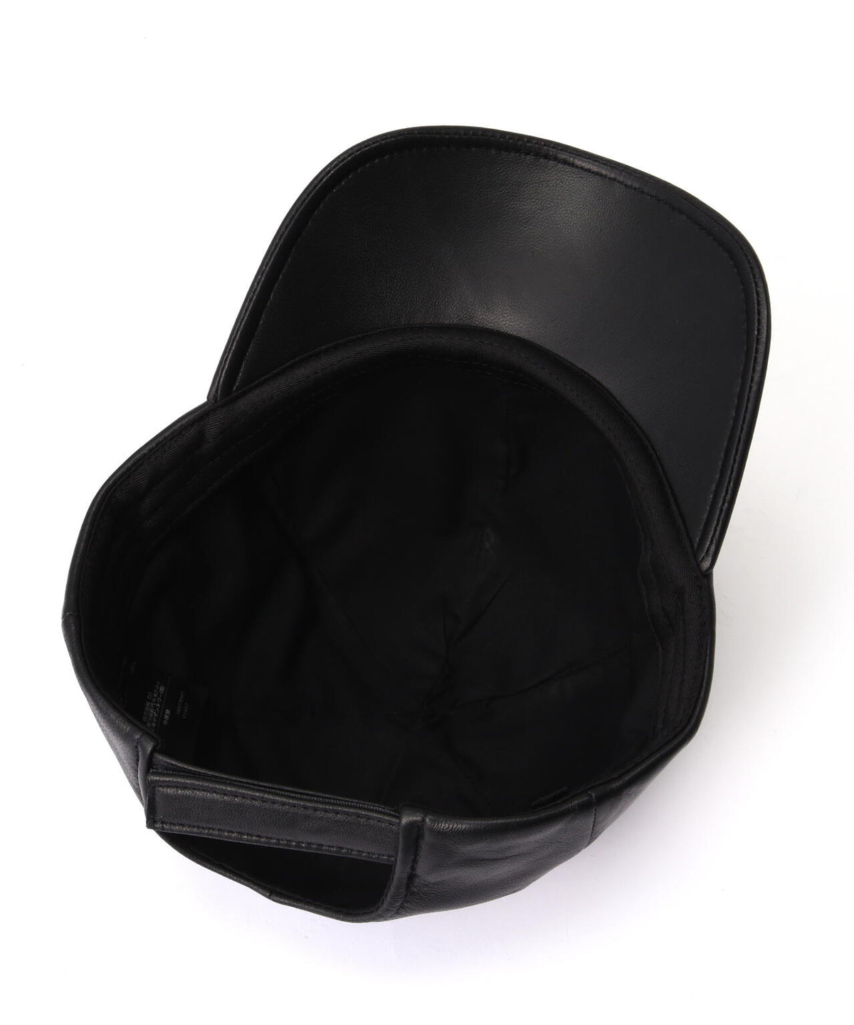 LEATHER B.B CAP/レザー ベースボールキャップ