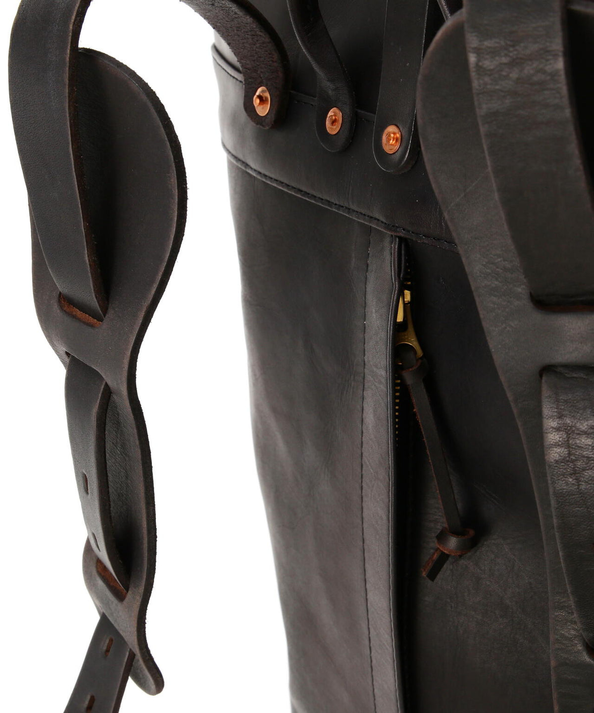 VASCO/ヴァスコ/LEATHER ROLLTOP RUCKSACK/レザーロールトップ リュックサック