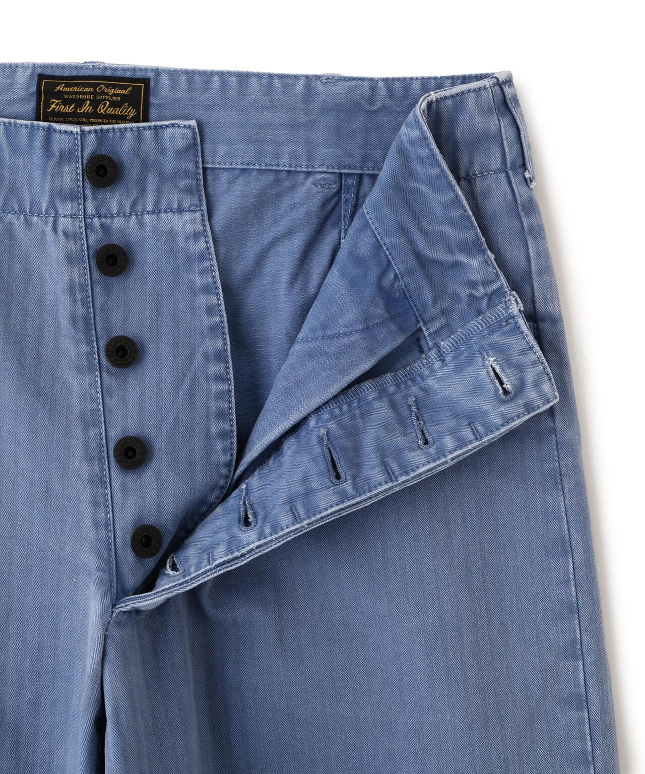 HERRINGBONE TROUSERS/ヘリンボーンパンツ