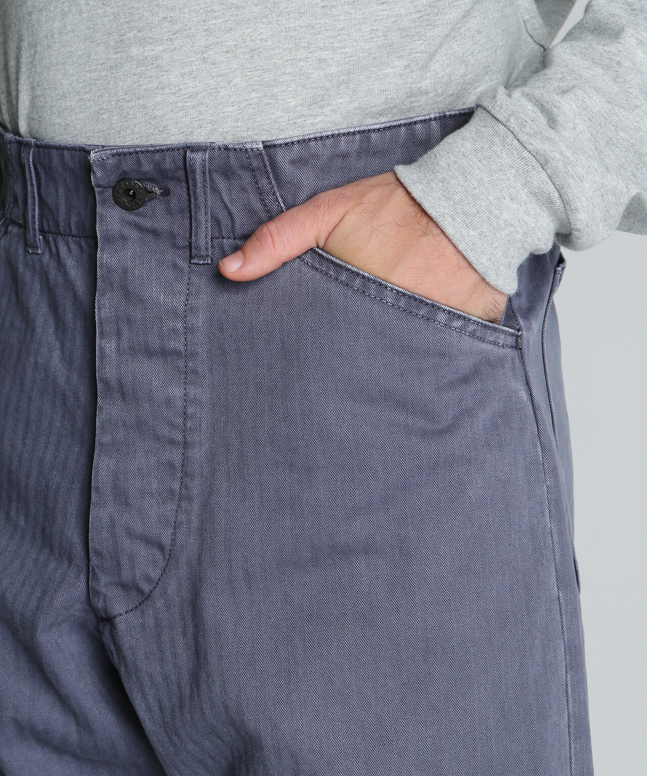 HERRINGBONE TROUSERS/ヘリンボーンパンツ