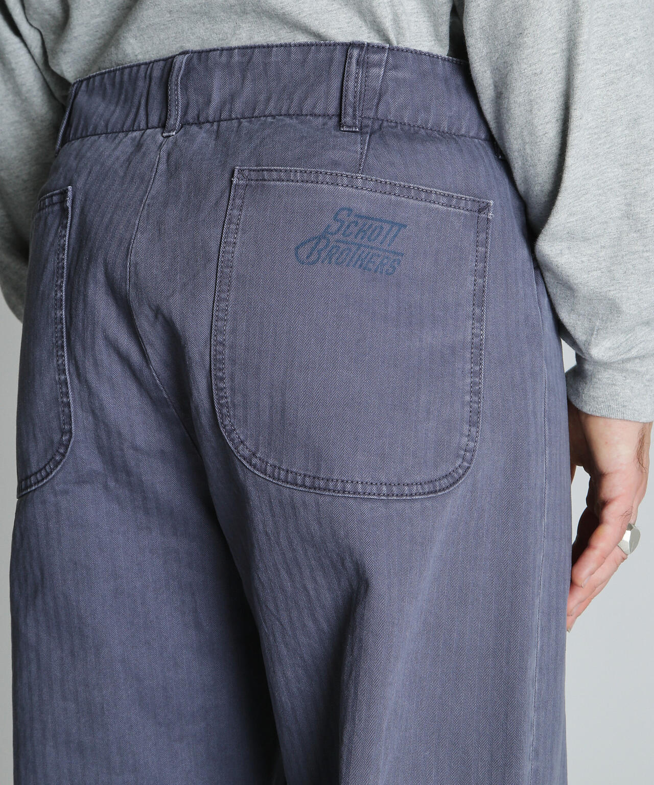 HERRINGBONE TROUSERS/ヘリンボーンパンツ
