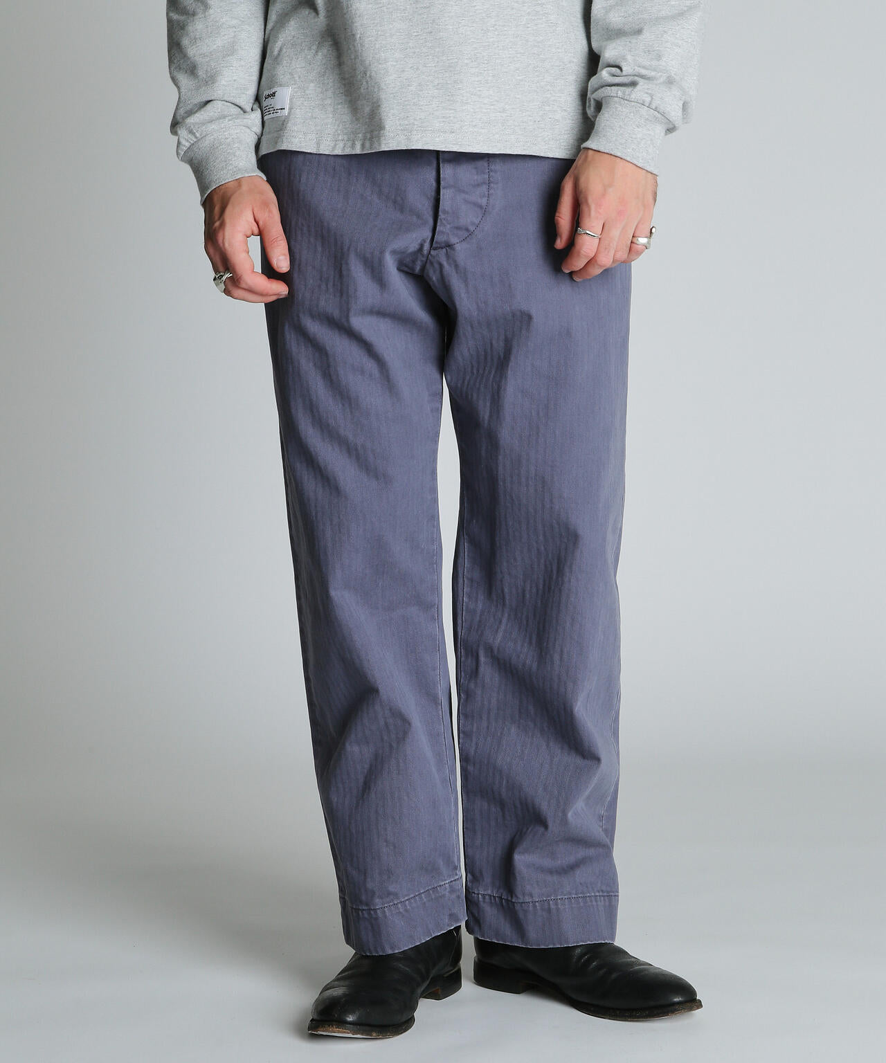 HERRINGBONE TROUSERS/ヘリンボーンパンツ