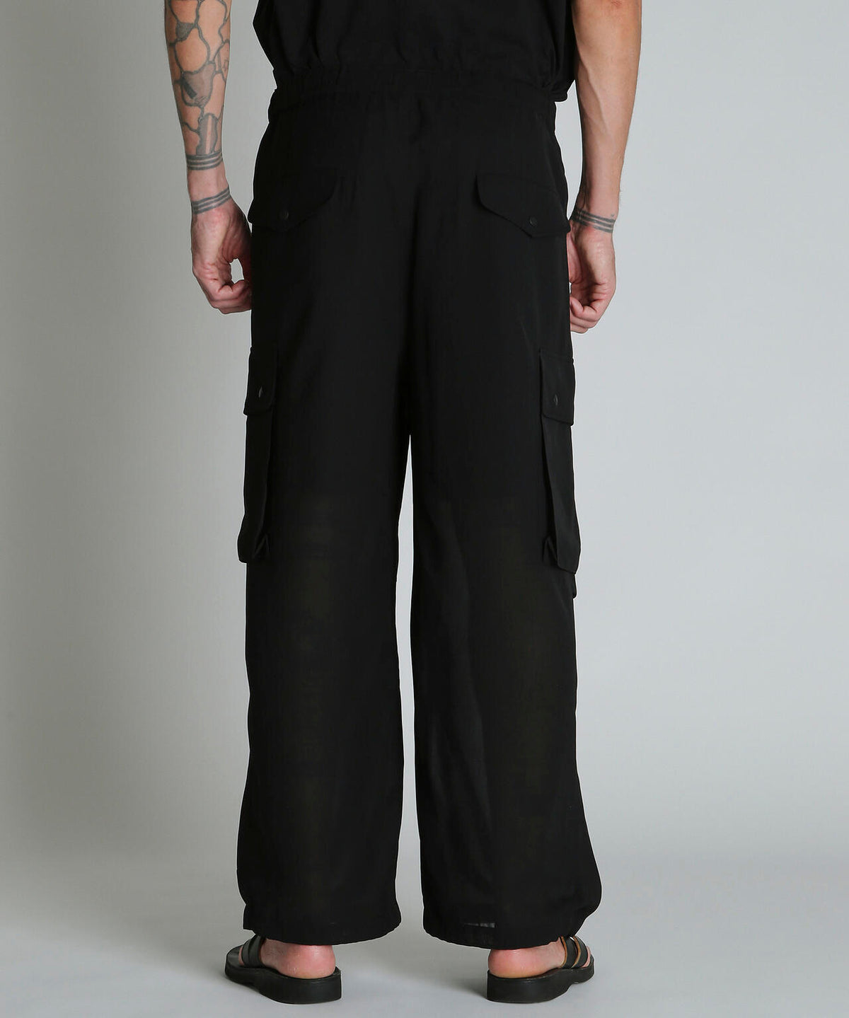 CHIFFON CARGO PANTS/シフォン カーゴパンツ