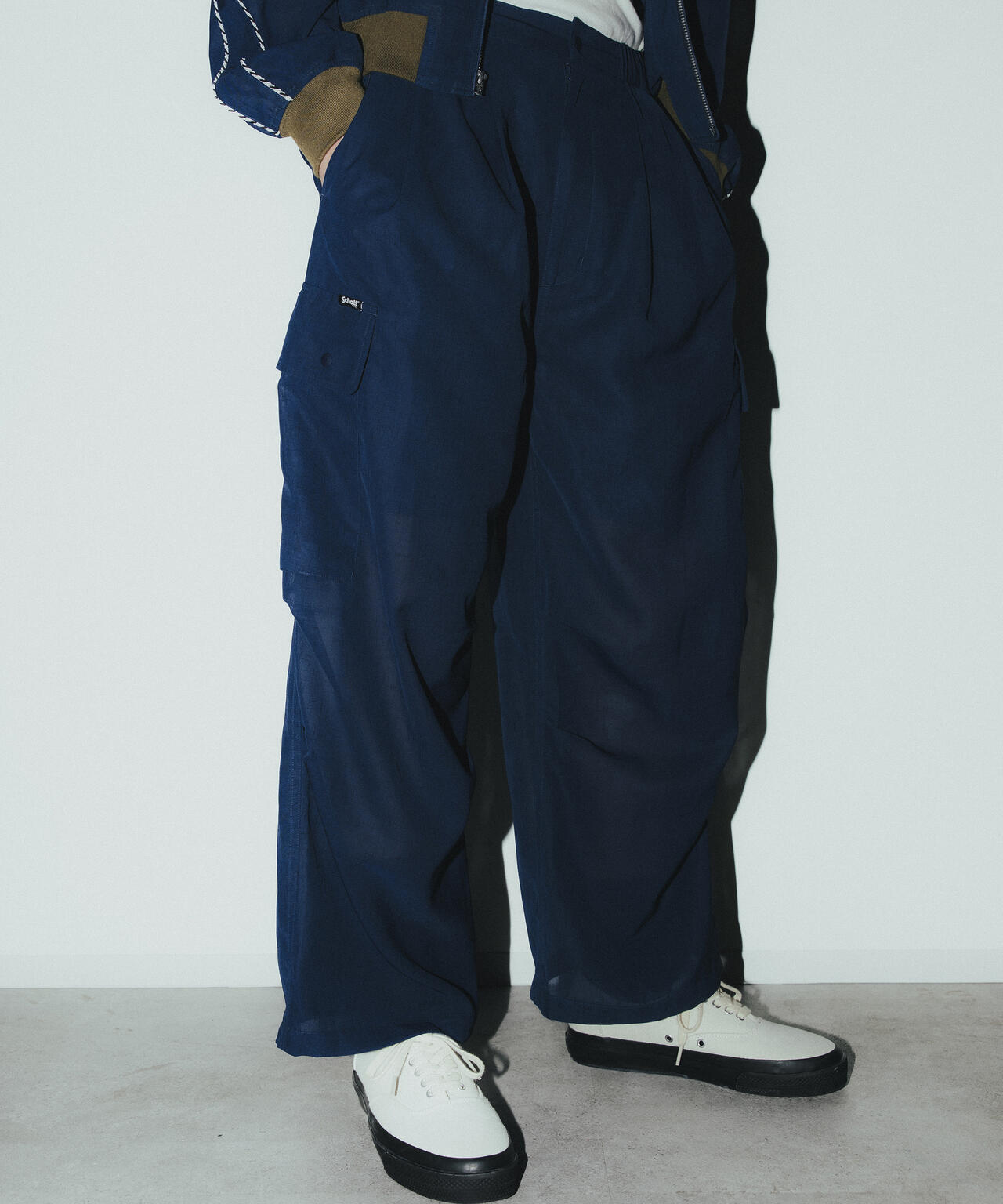 CHIFFON CARGO PANTS/シフォン カーゴパンツ