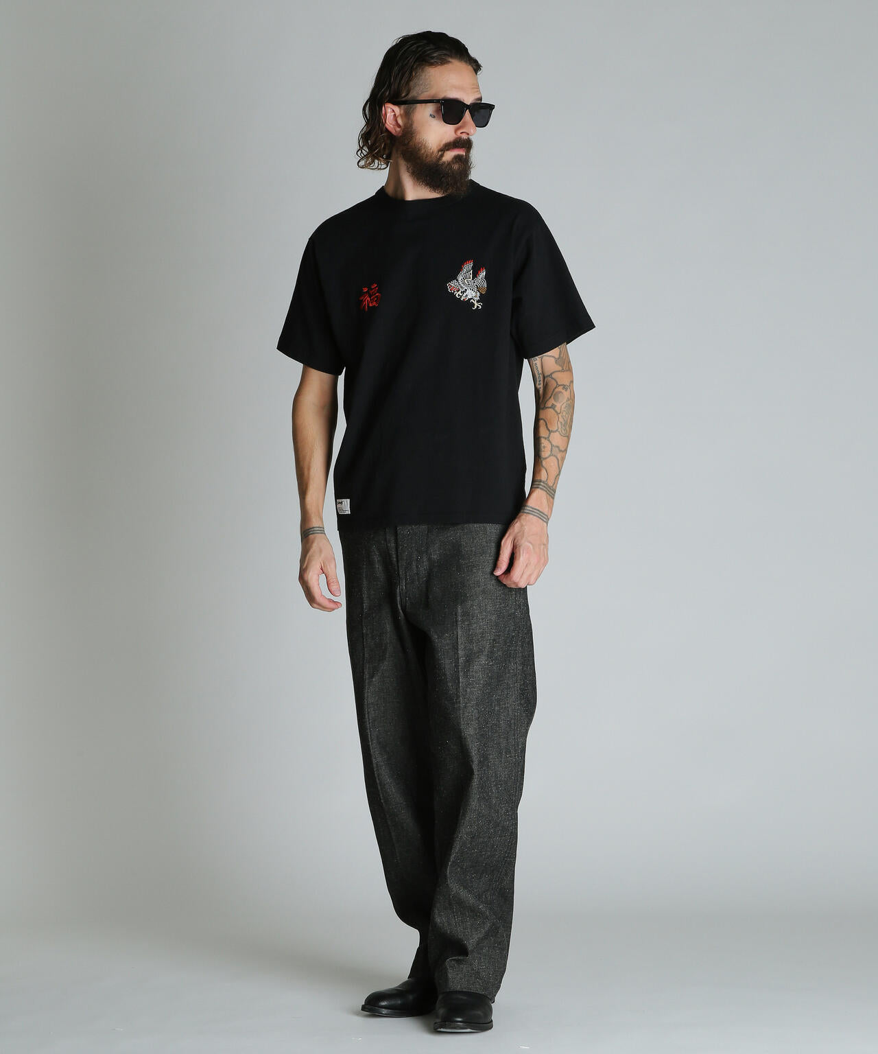 NEP DENIM RAW TROUSERS/ネップデニム ロウトラウザーズ
