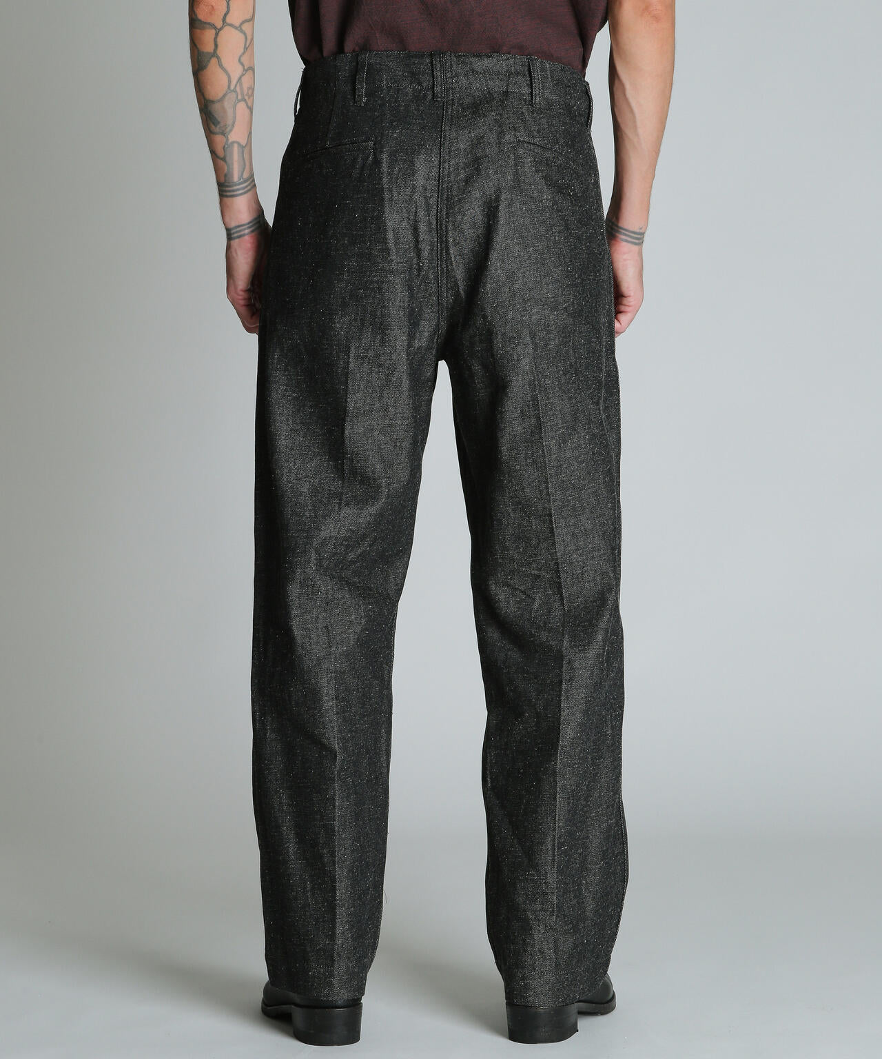 NEP DENIM RAW TROUSERS/ネップデニム ロウトラウザーズ