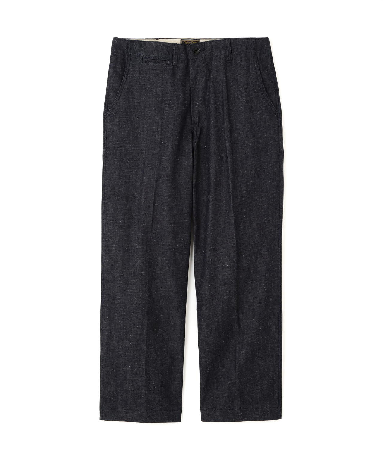 NEP DENIM RAW TROUSERS/ネップデニム ロウトラウザーズ