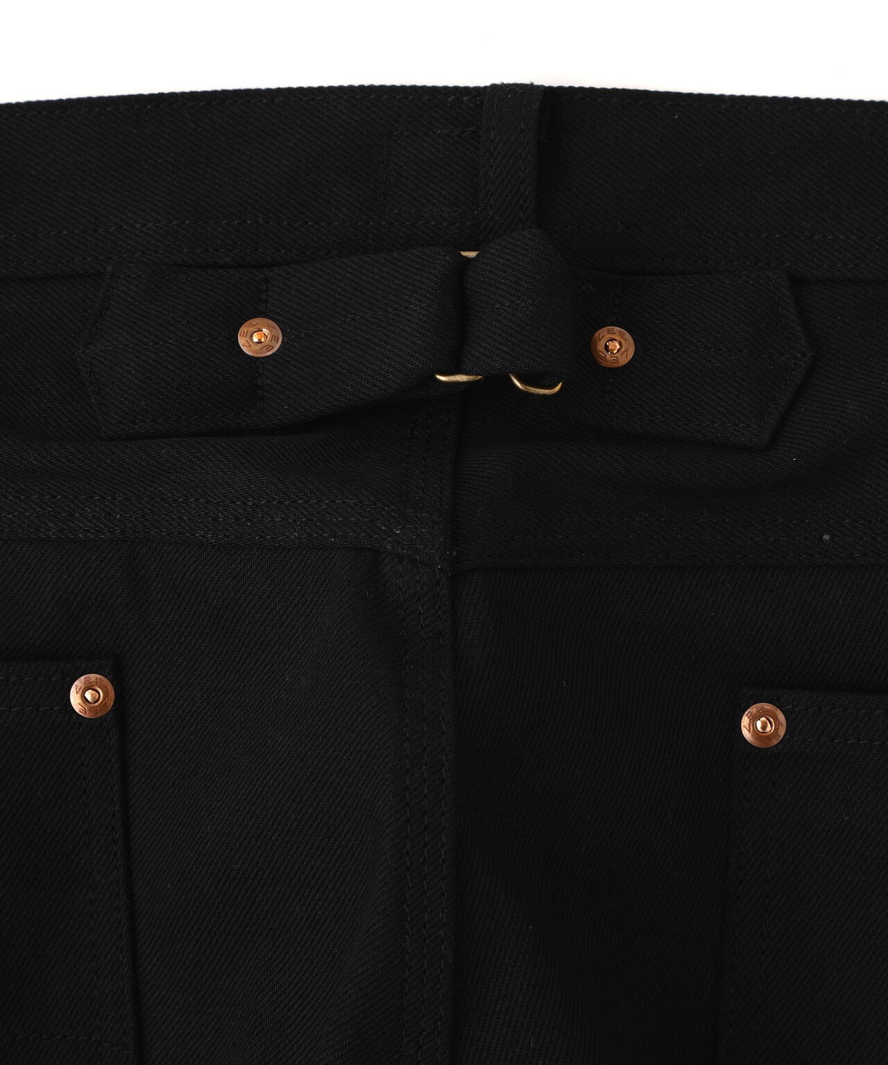 xLee/×リー/101 COWBOY BLACK DENIM PANTS/カウボーイ ブラックデニムパンツ