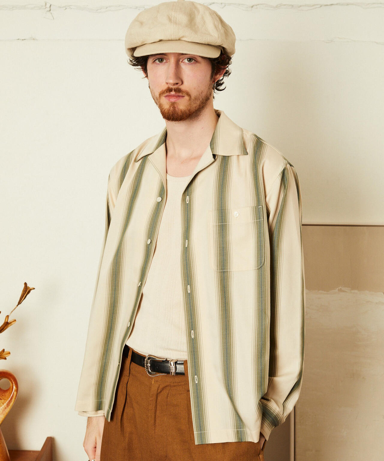 STRIPE SHIRT/ストライプ シャツ