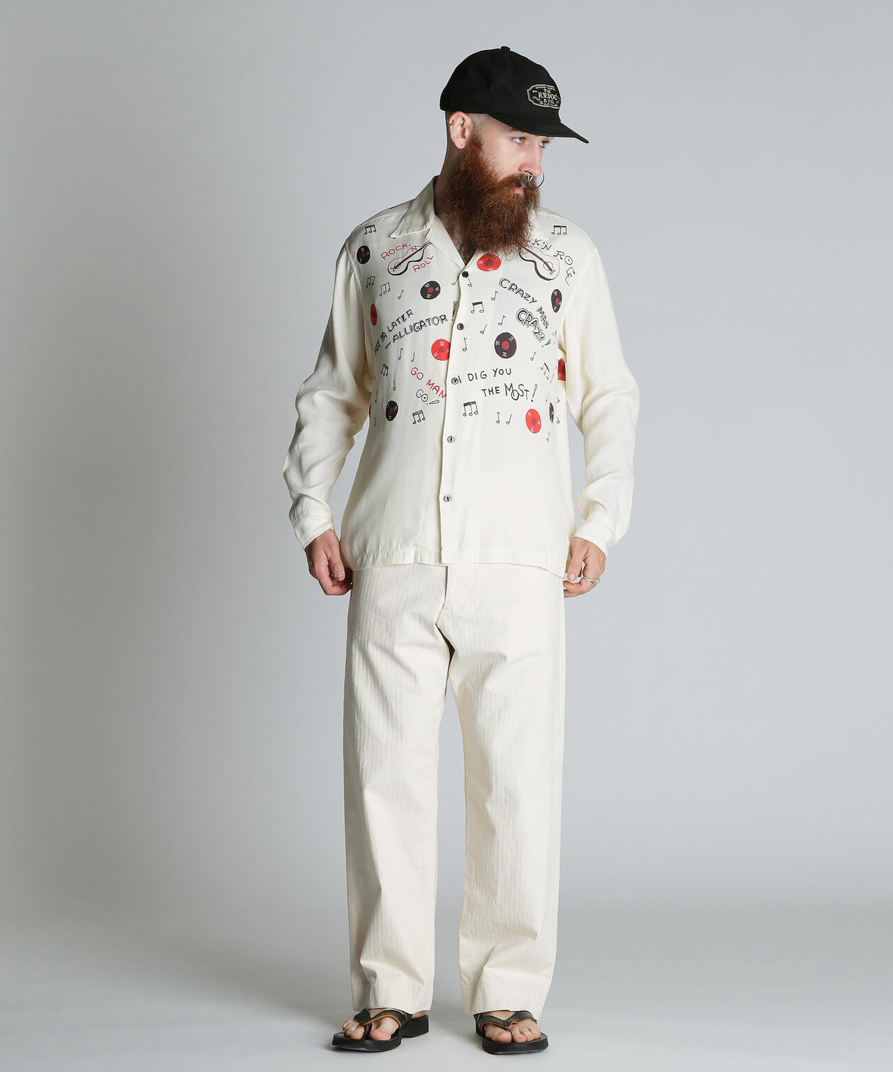 ROCK'N ROLL RAYON SHIRT/ロックンロール レーヨンシャツ