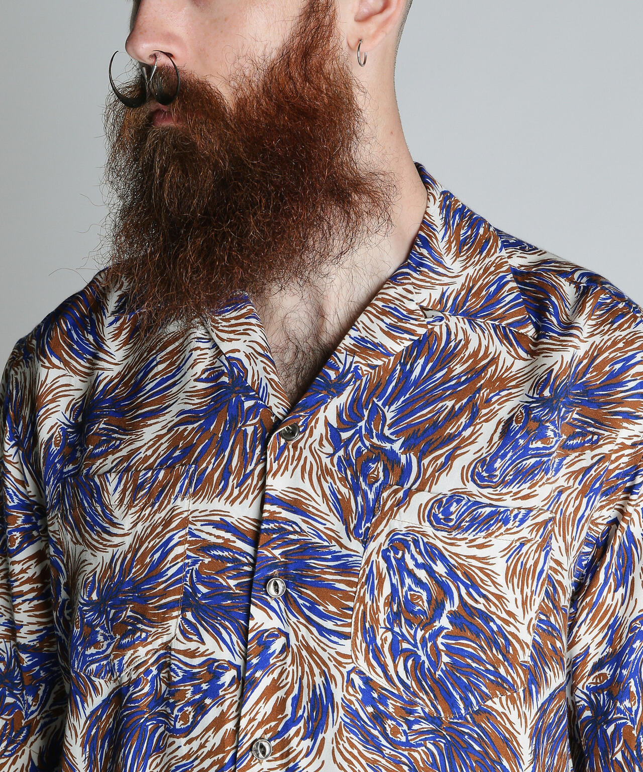 HORSE RAYON SHIRT/ホース レーヨン シャツ