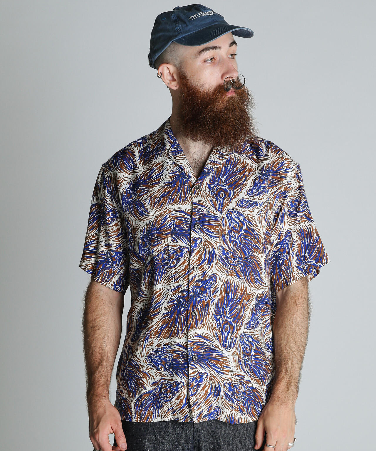 HORSE RAYON SHIRT/ホース レーヨン シャツ