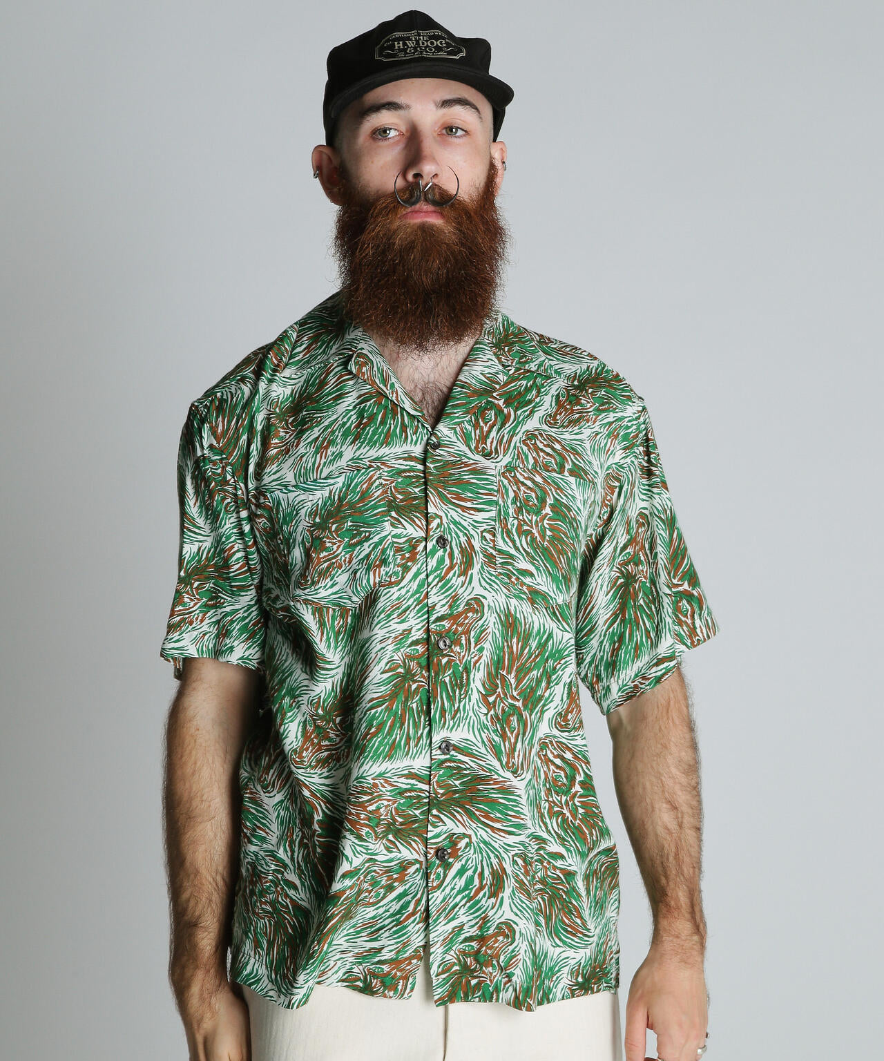 HORSE RAYON SHIRT/ホース レーヨン シャツ