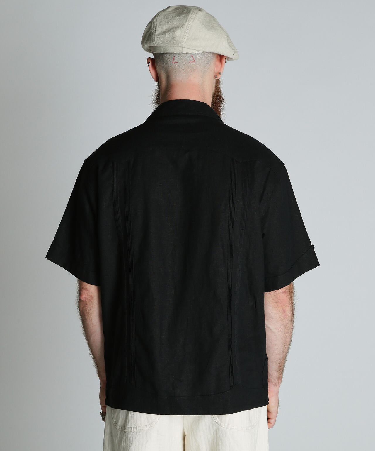 LINEN GUAYABERA SHIRT/リネン グアテマラシャツ