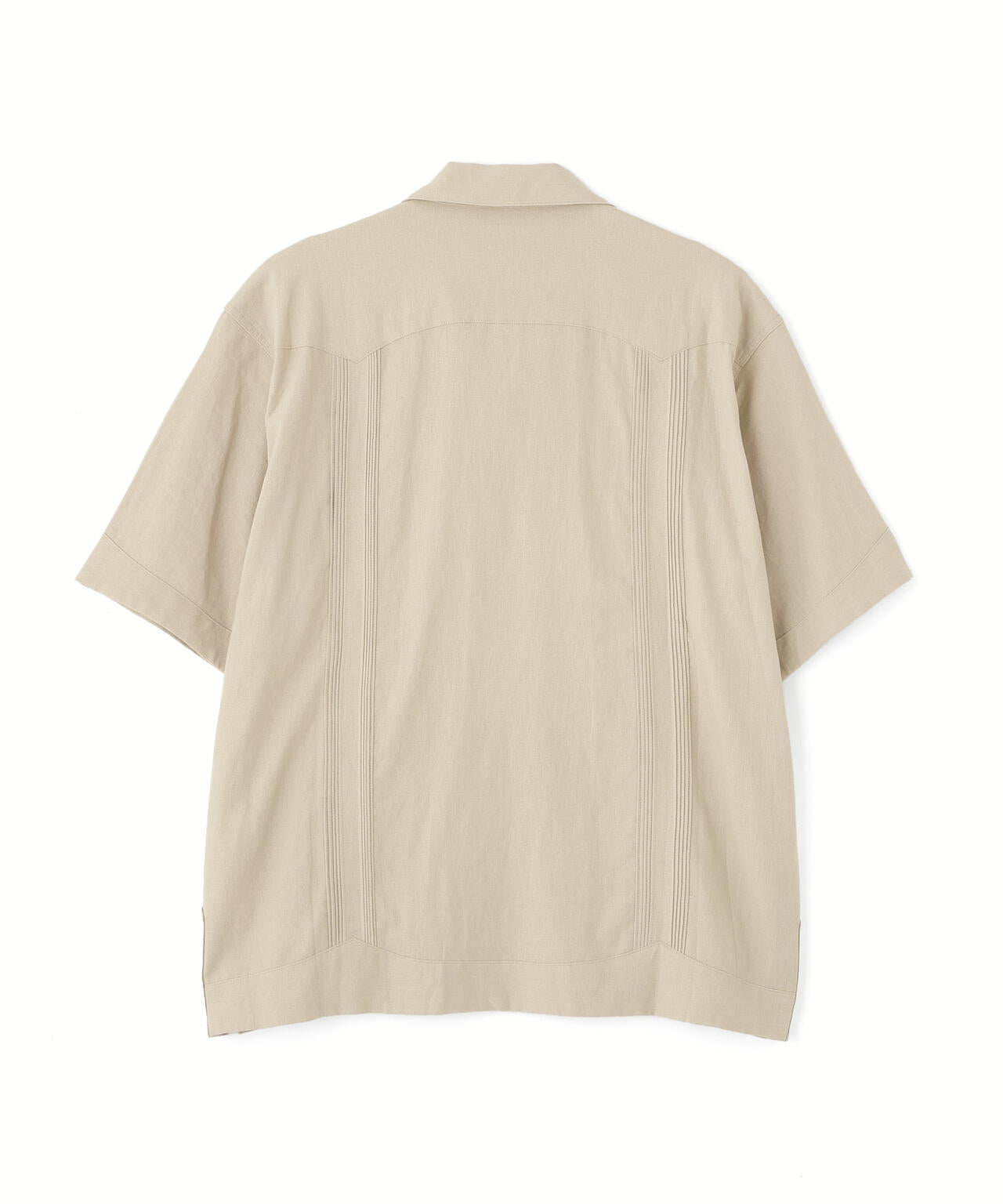 LINEN GUAYABERA SHIRT/リネン グアテマラシャツ