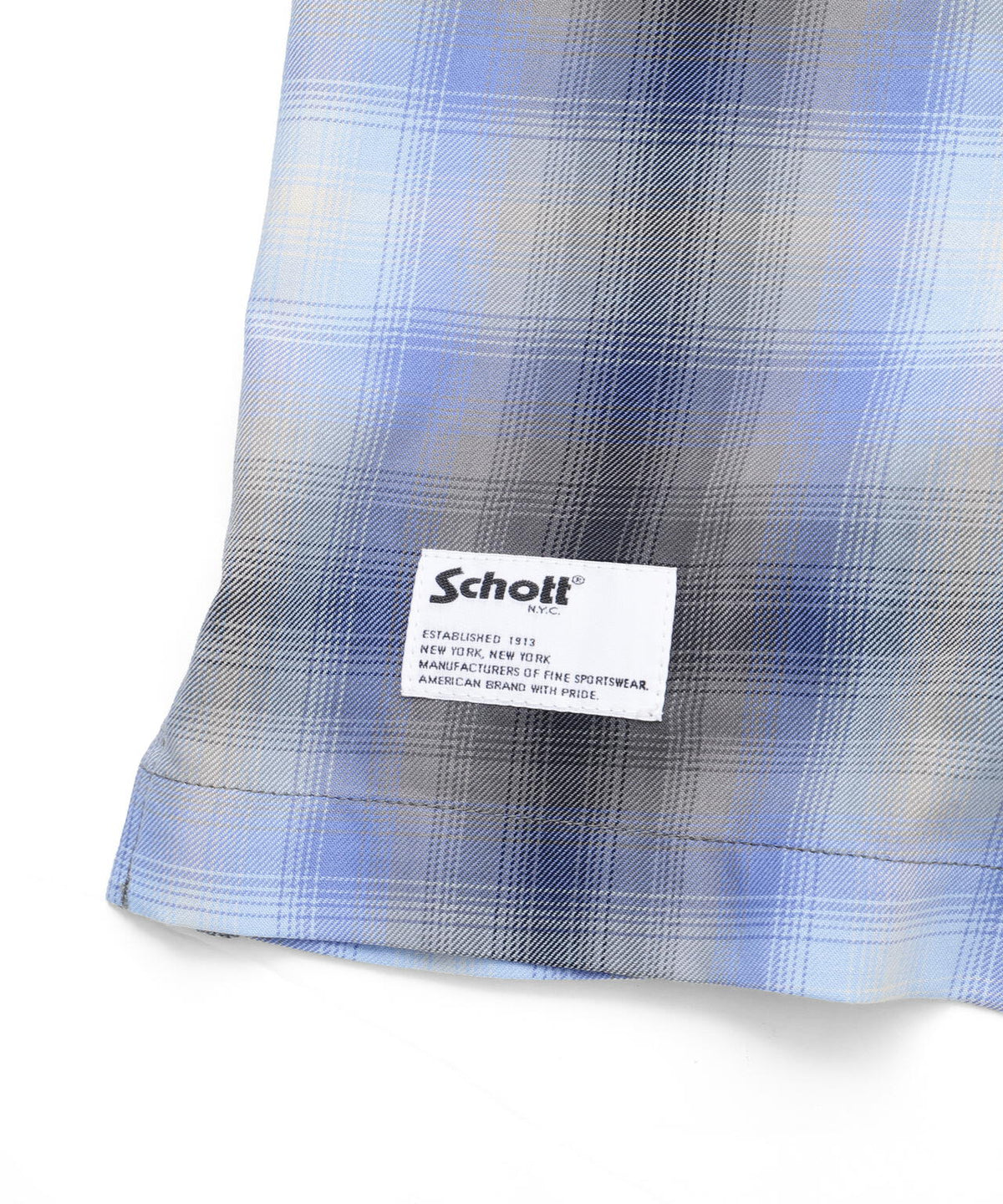 OMBRE SS SHIRT/オンブレ 半袖シャツ