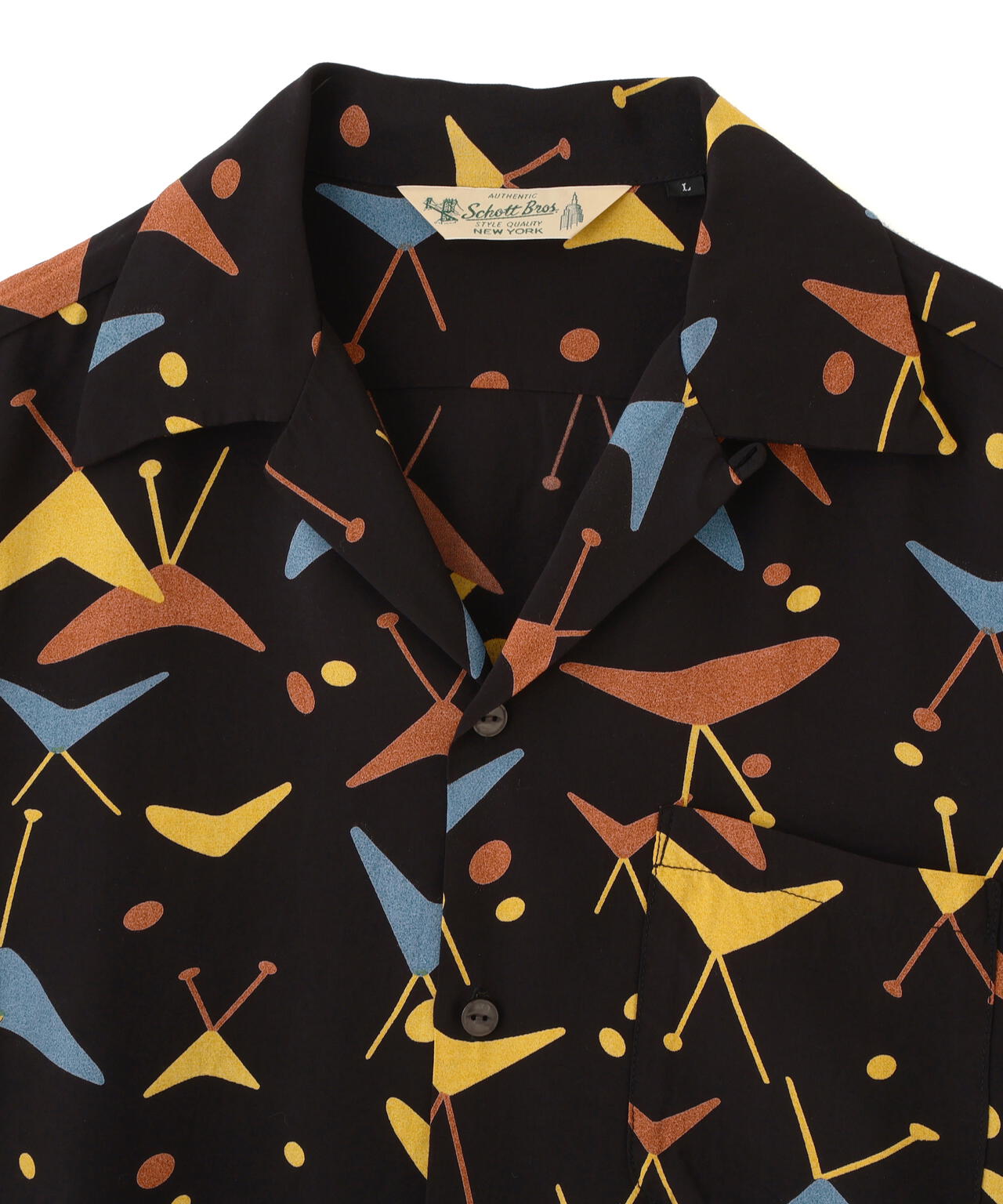 ×PINEAPPLE JUICE/×パイナップルジュース/ATOMIC RAYON SHIRT/アトミック レーヨン シャツ
