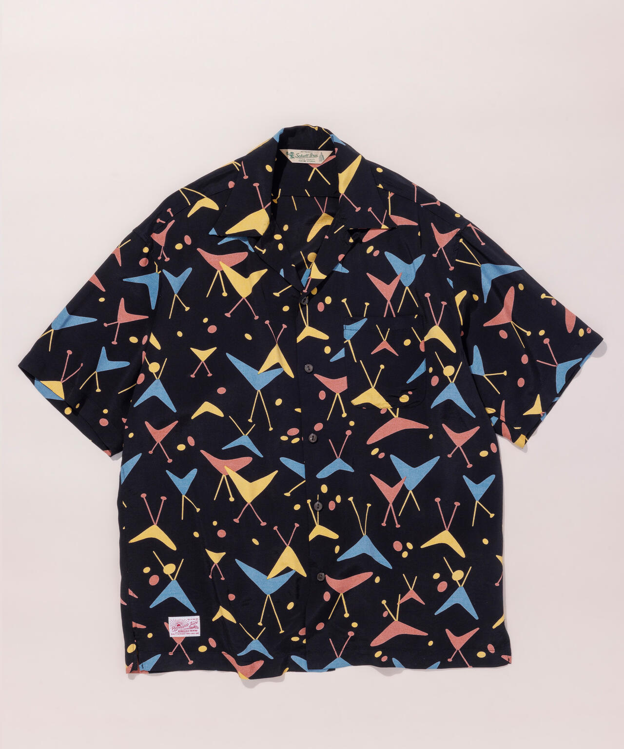 ×PINEAPPLE JUICE/×パイナップルジュース/ATOMIC RAYON SHIRT/アトミック レーヨン シャツ