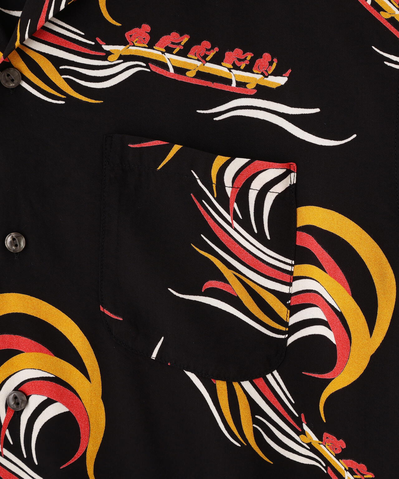 ×PINEAPPLE JUICE/×パイナップルジュース/BOAT RAYON SHIRT/ボート レーヨン シャツ