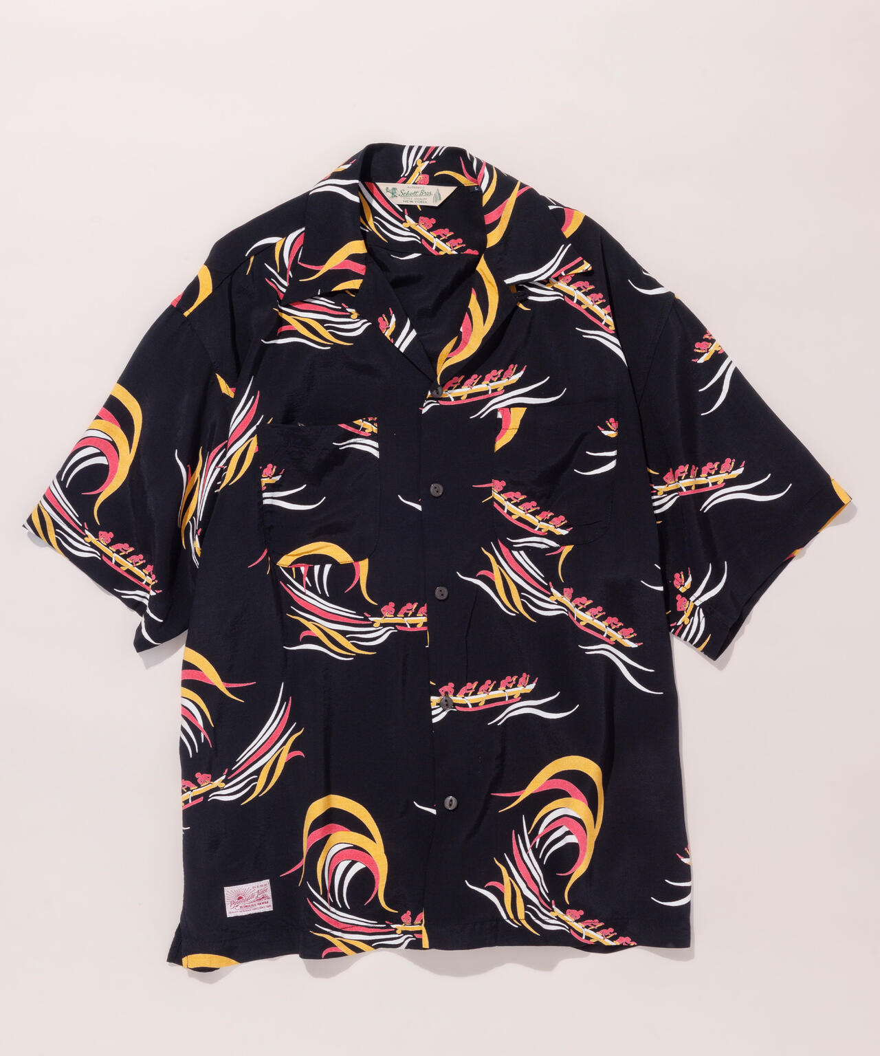 ×PINEAPPLE JUICE/×パイナップルジュース/BOAT RAYON SHIRT/ボート レーヨン シャツ