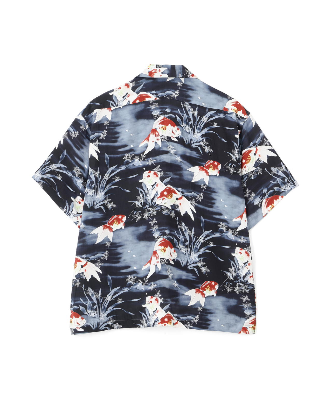 ×PINEAPPLE JUICE/×パイナップルジュース/GOLDFISH RAYON SHIRT/ゴールドフィッシュ レーヨン シャツ