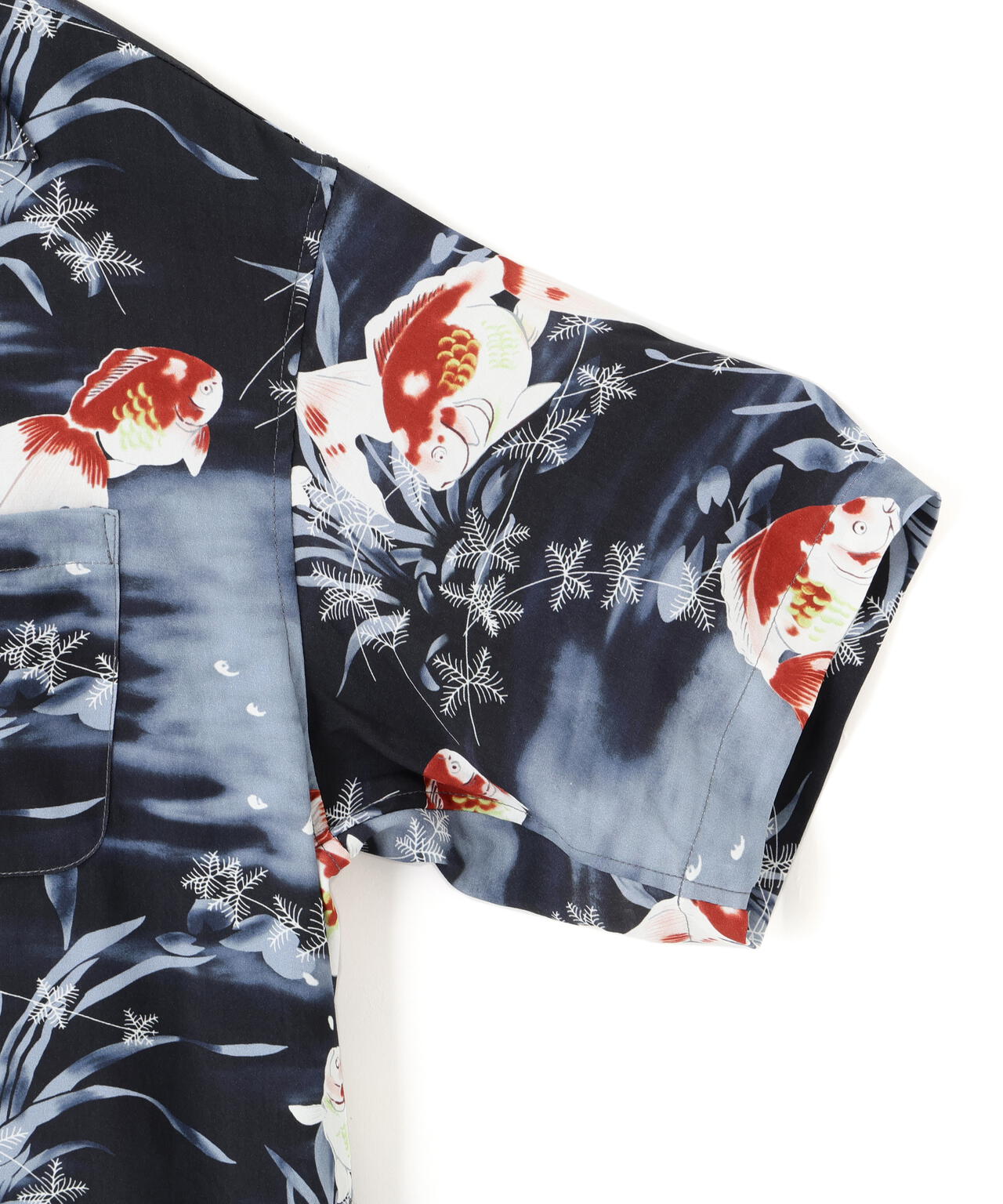 ×PINEAPPLE JUICE/×パイナップルジュース/GOLDFISH RAYON SHIRT/ゴールドフィッシュ レーヨン シャツ