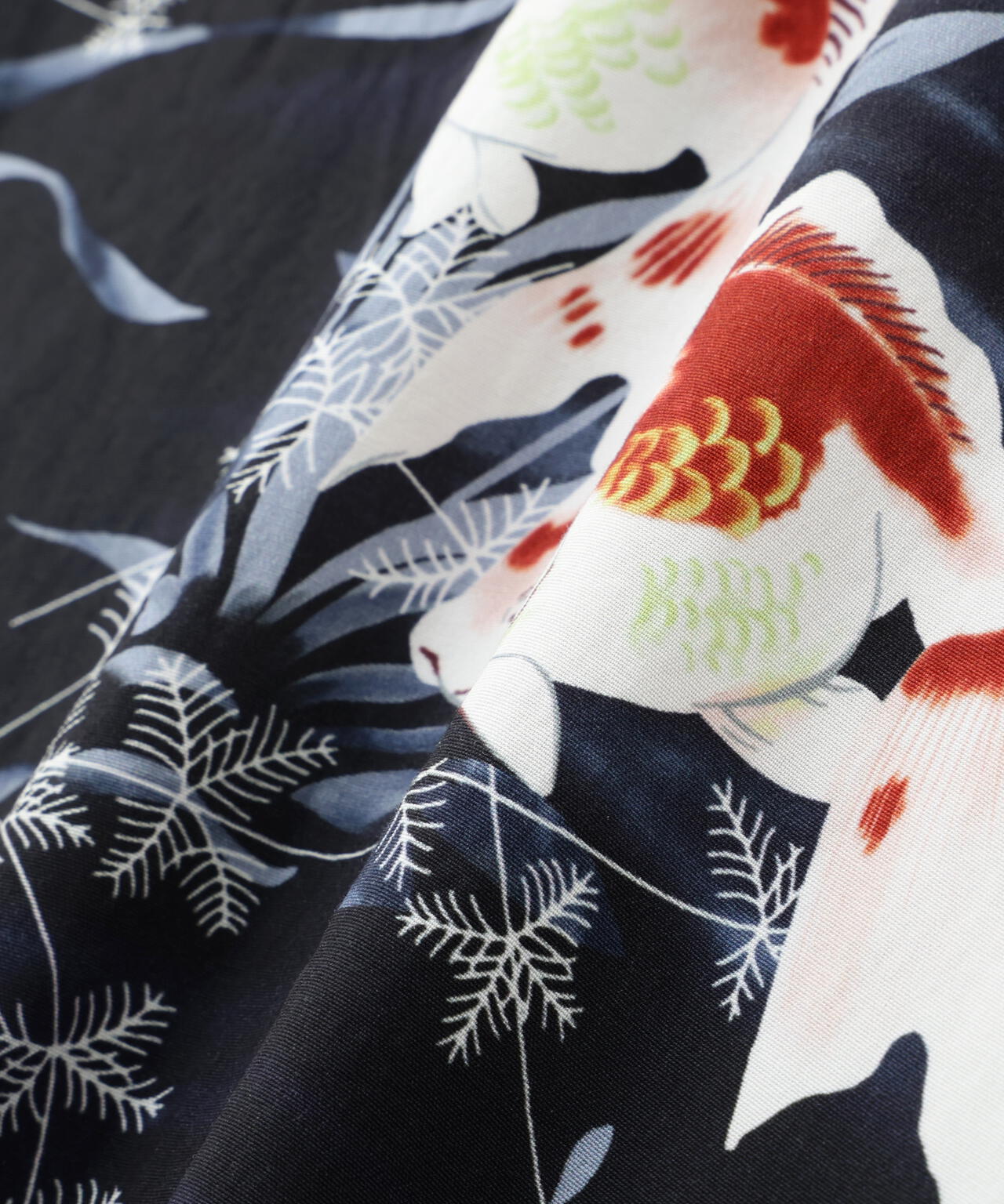 ×PINEAPPLE JUICE/×パイナップルジュース/GOLDFISH RAYON SHIRT/ゴールドフィッシュ レーヨン シャツ