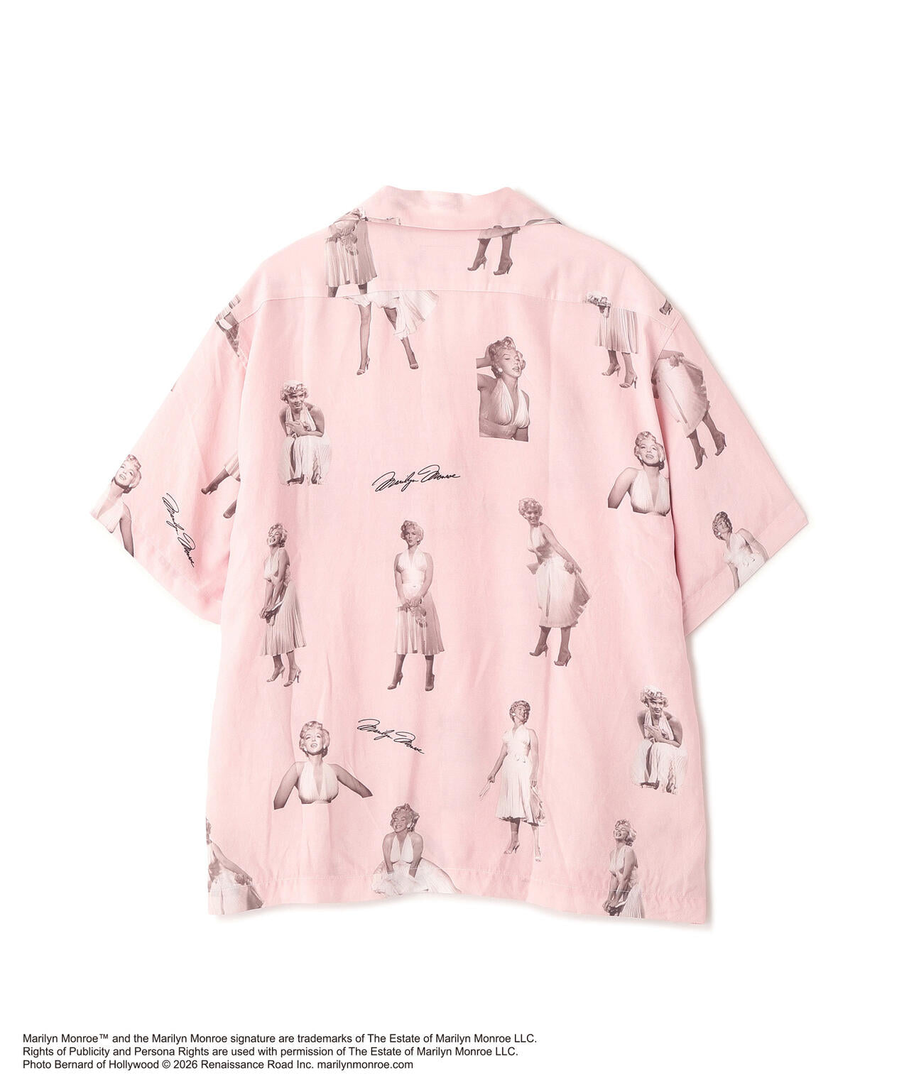 MARILYN MONROE RAYON SHIRT/マリリンモンロー レーヨンシャツ