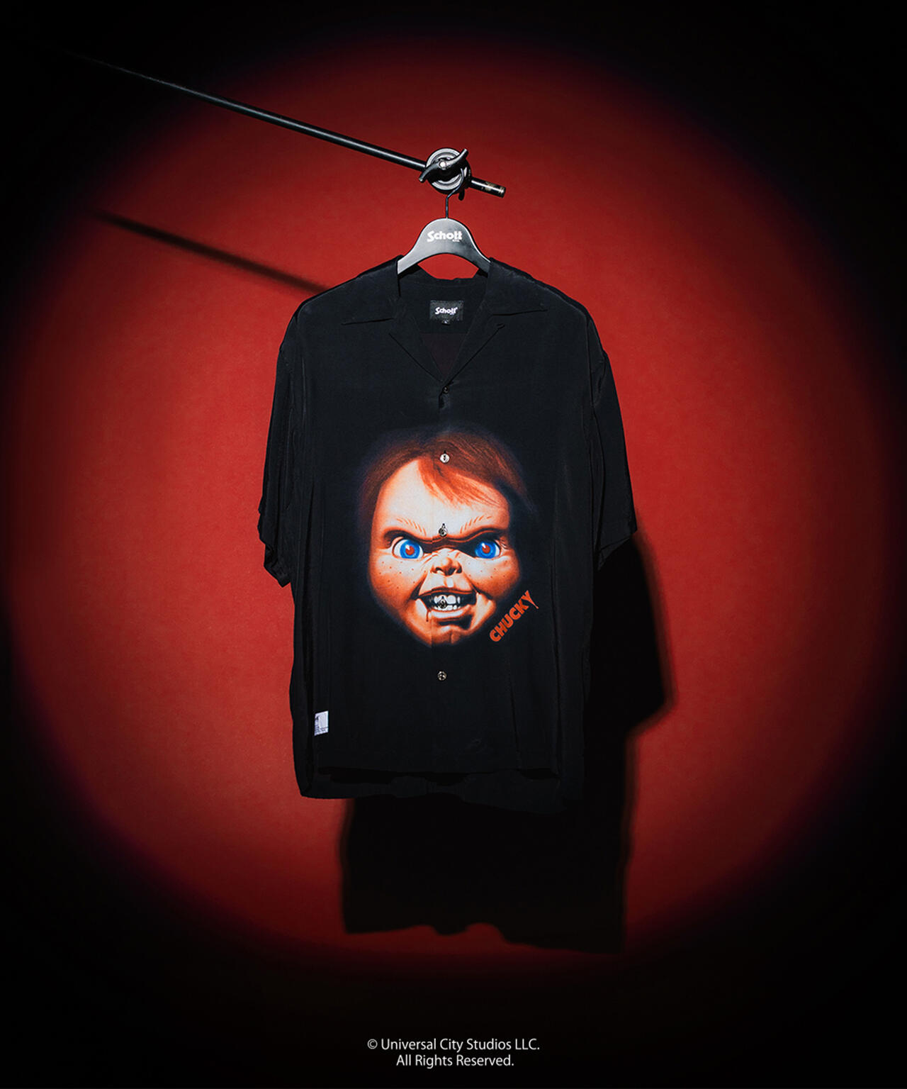 CHUCKY RAYON SHIRT/チャッキー レーヨンシャツ