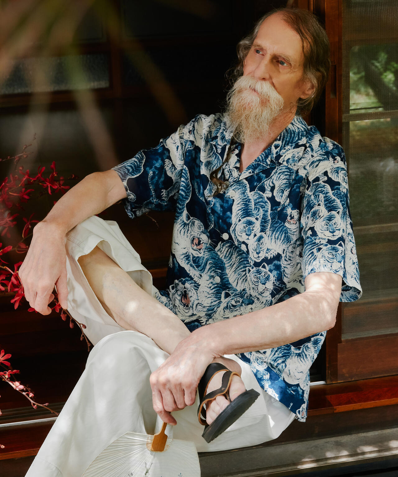 ×GYPSY&SONS/ジプシー&サンズ/INDIGO SHIRT/インディゴシャツ 百虎
