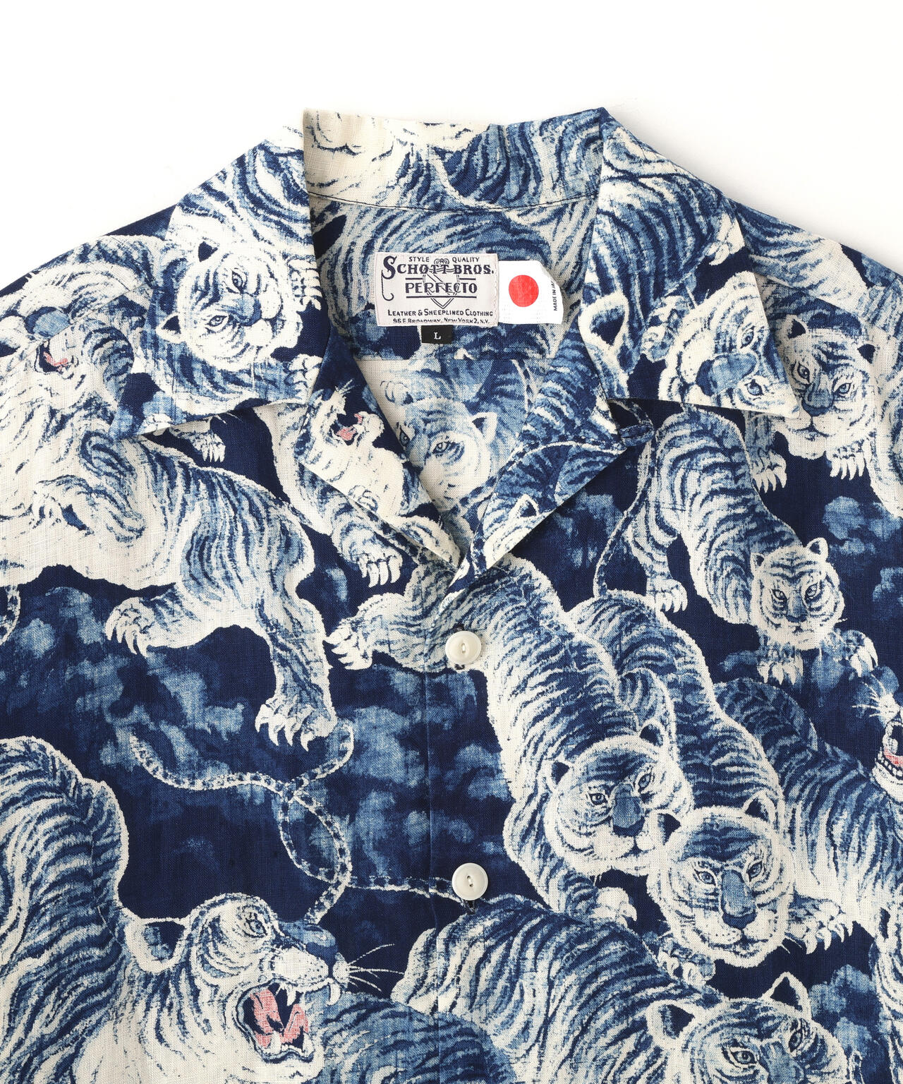 ×GYPSY&SONS/ジプシー&サンズ/INDIGO SHIRT/インディゴシャツ 百虎