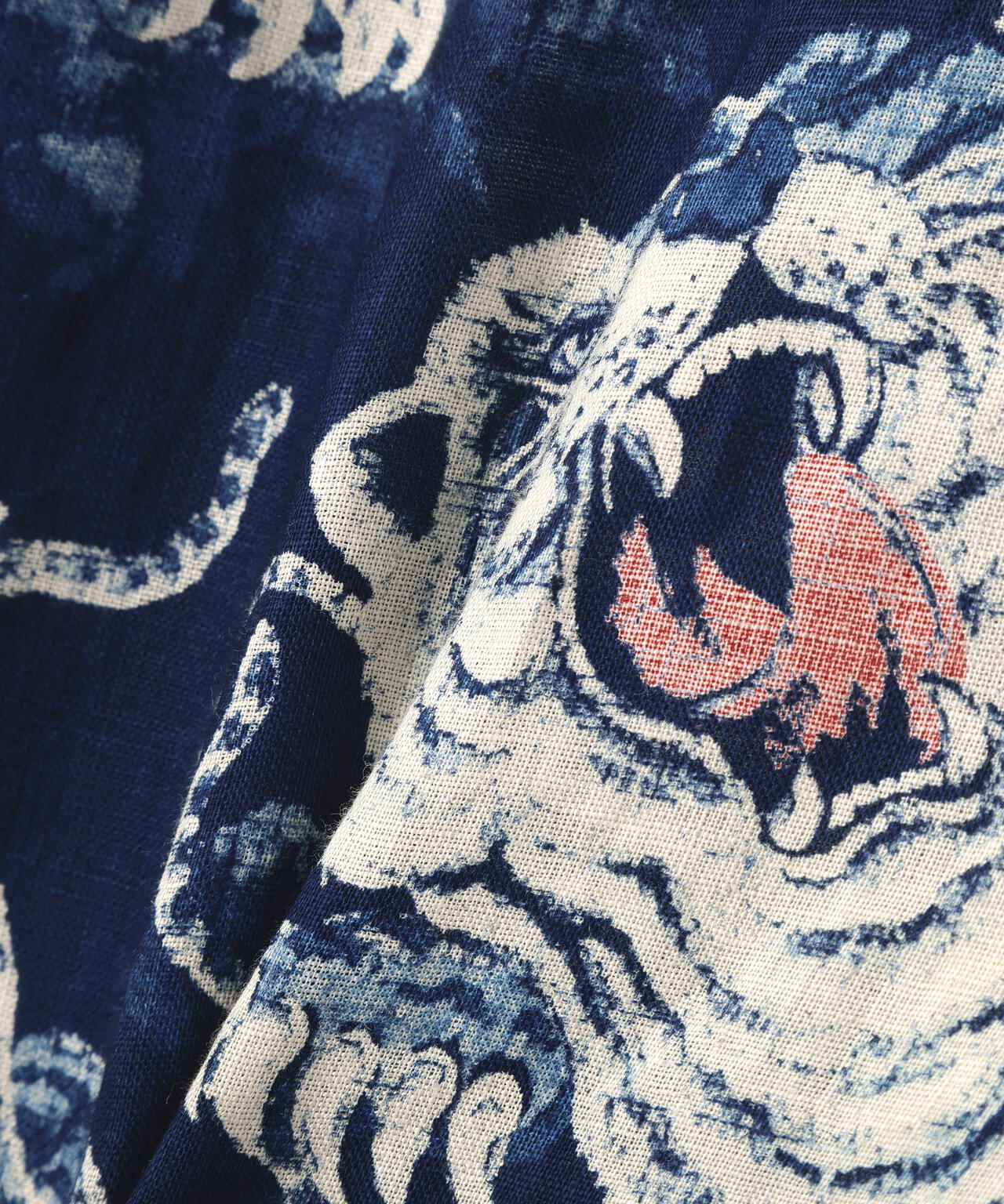 ×GYPSY&SONS/ジプシー&サンズ/INDIGO SHIRT/インディゴシャツ 百虎